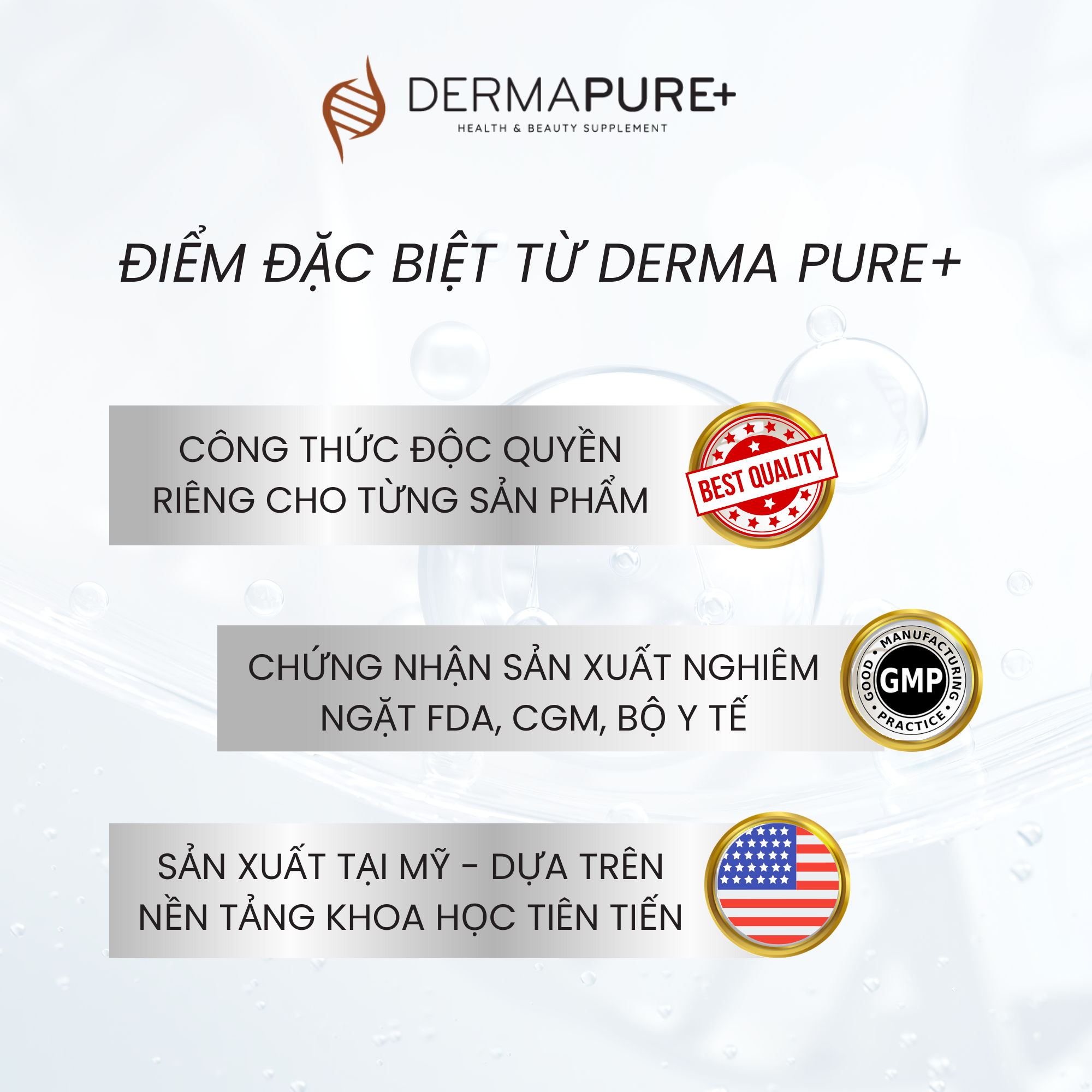 Viên uống trắng da thơm cơ thể - viên uống GLUTATHIONE 600 - DERMA PURE ...