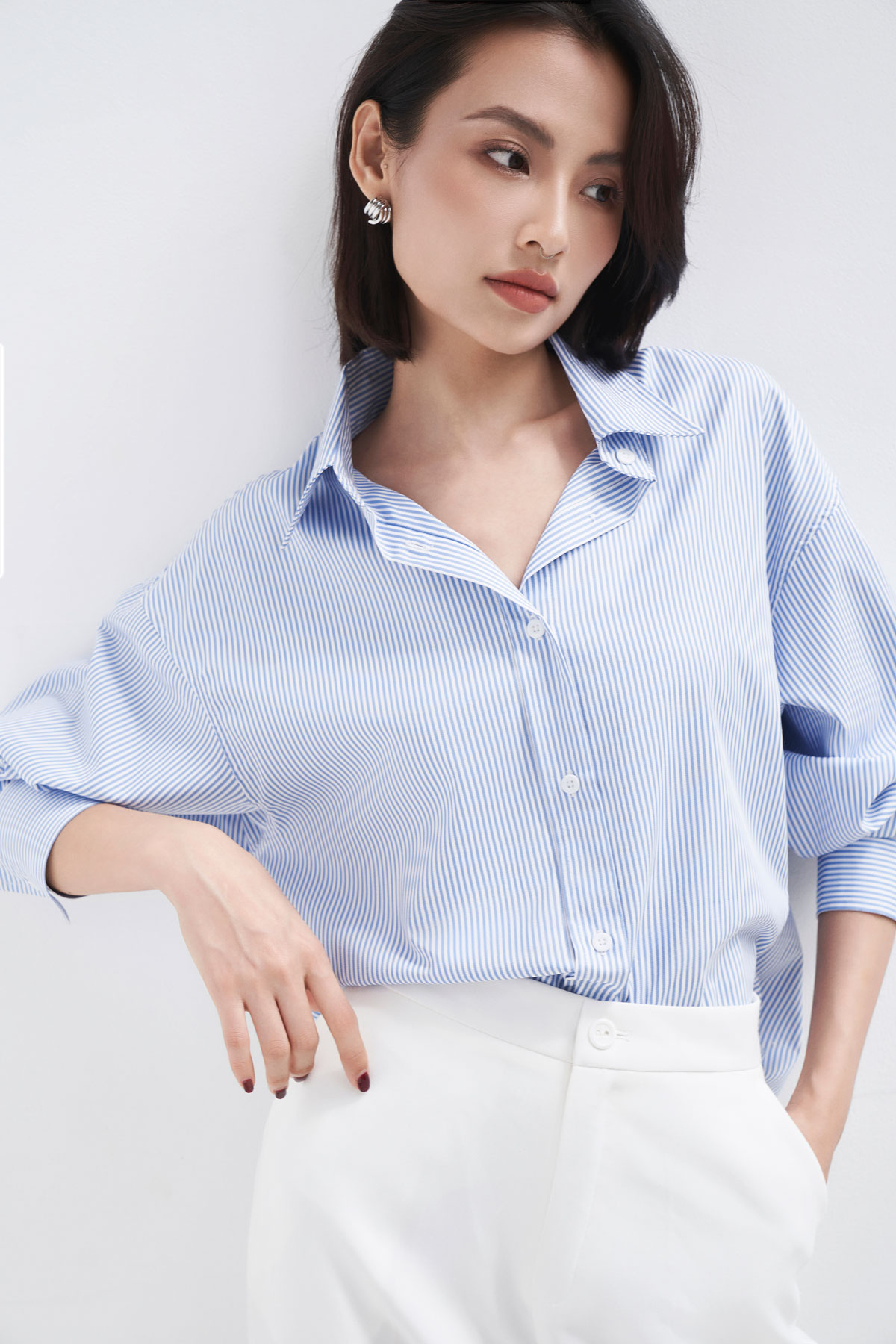 Phối đồ với áo sơ mi GILLEE
