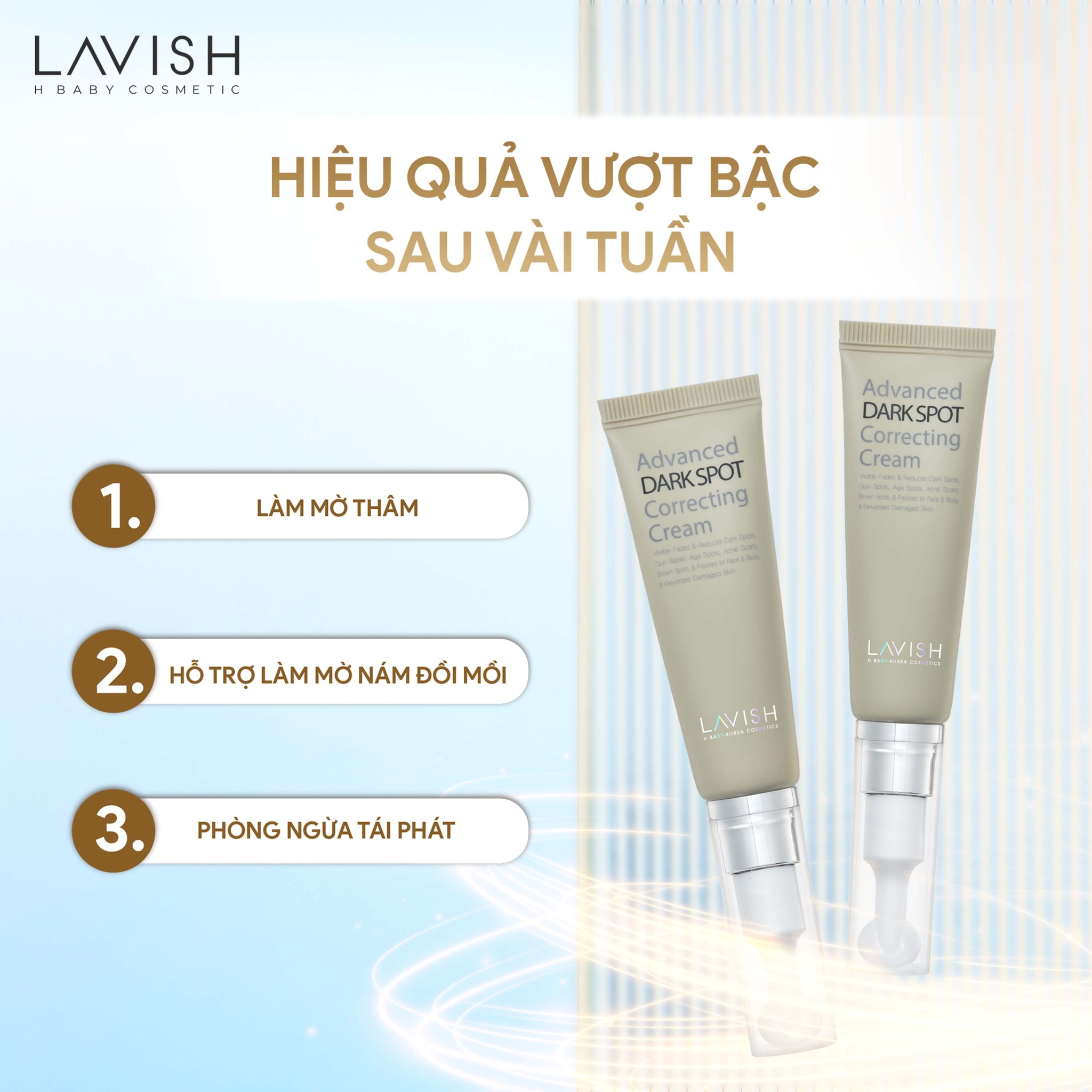 Mô tả Kem Hỗ Trợ Mờ Thâm Nám Lavish 20ml - 2