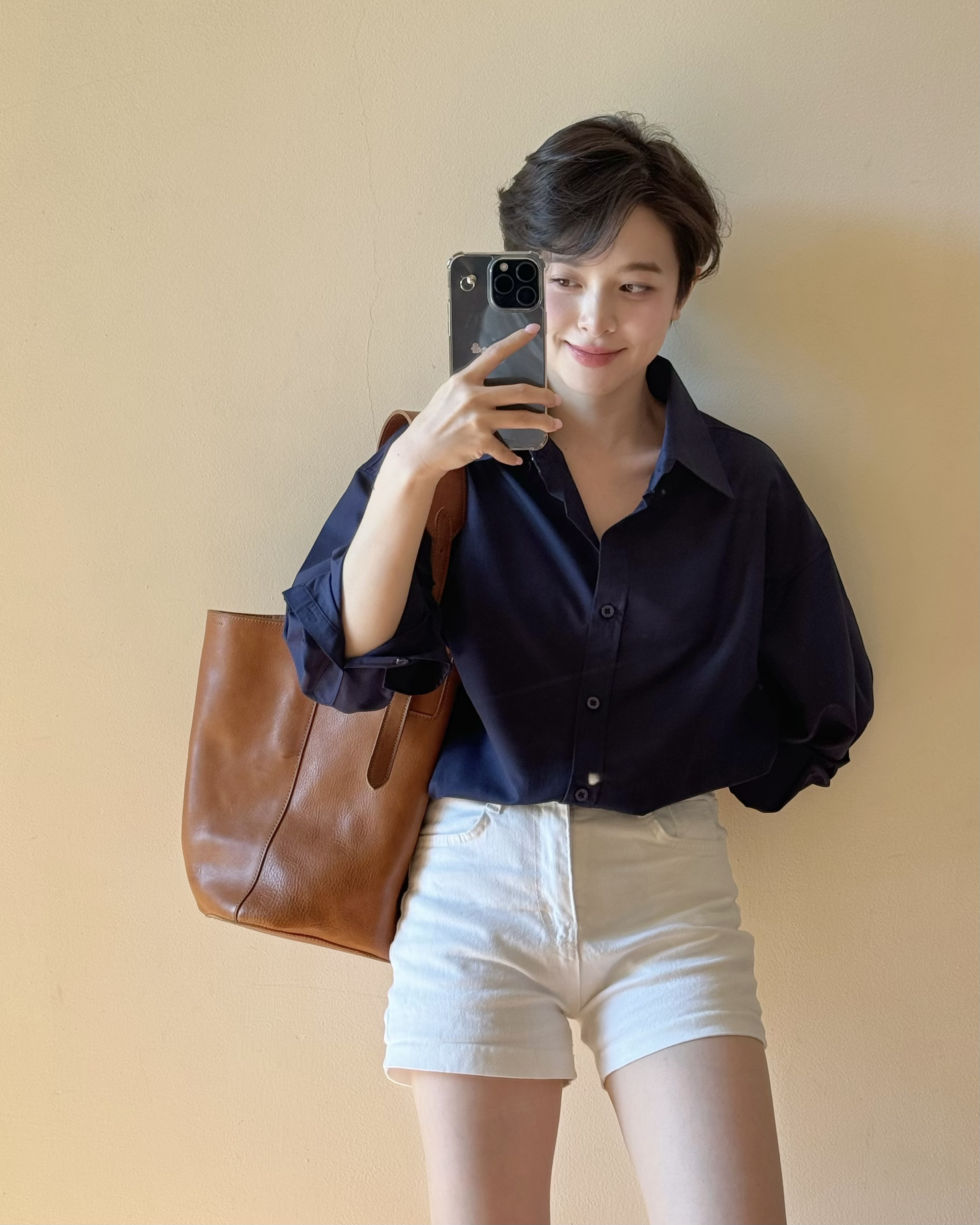 Áo sơ mi nữ GILLEE phối đồ
