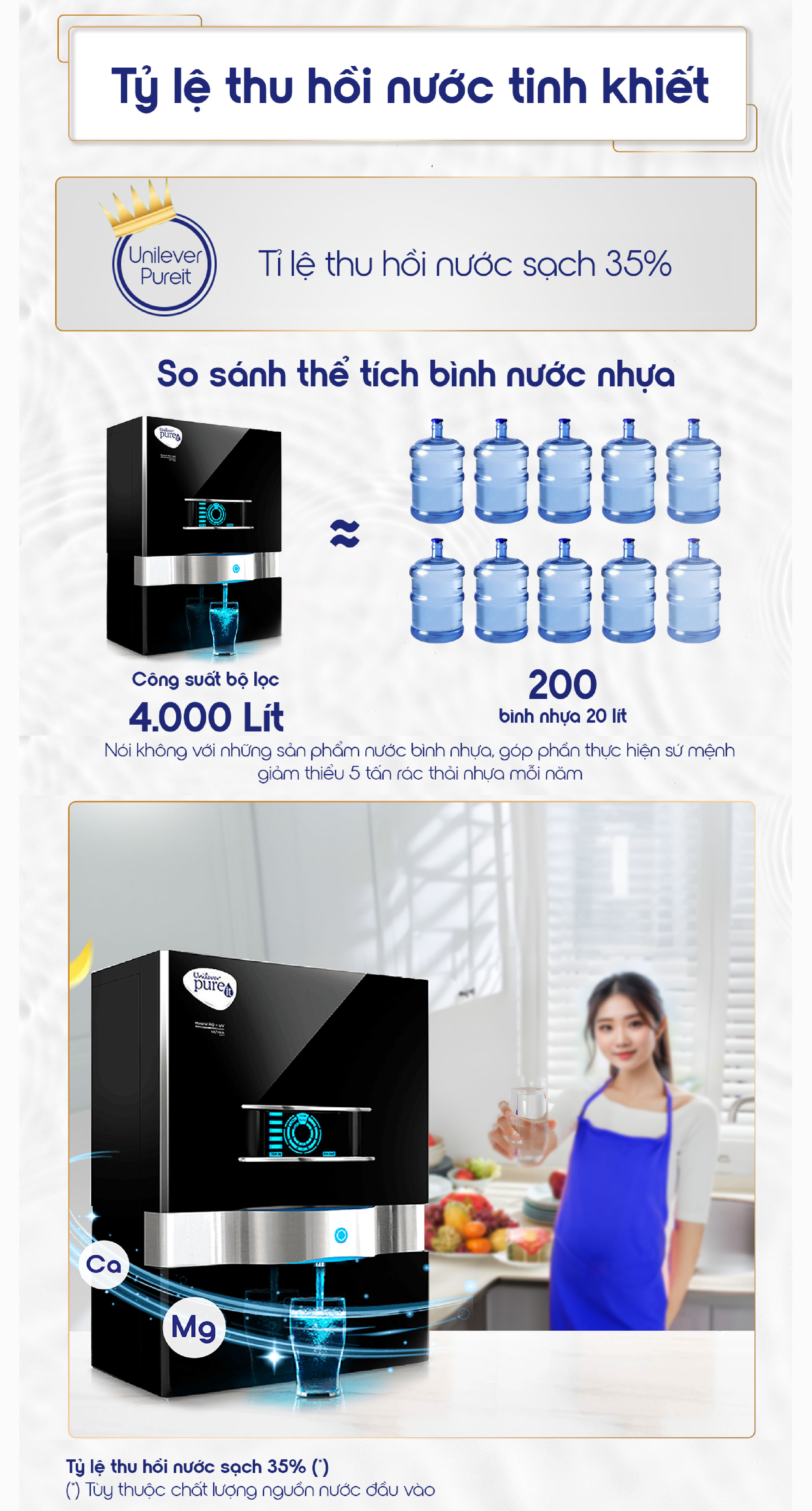 Chất lượng nước Pureit