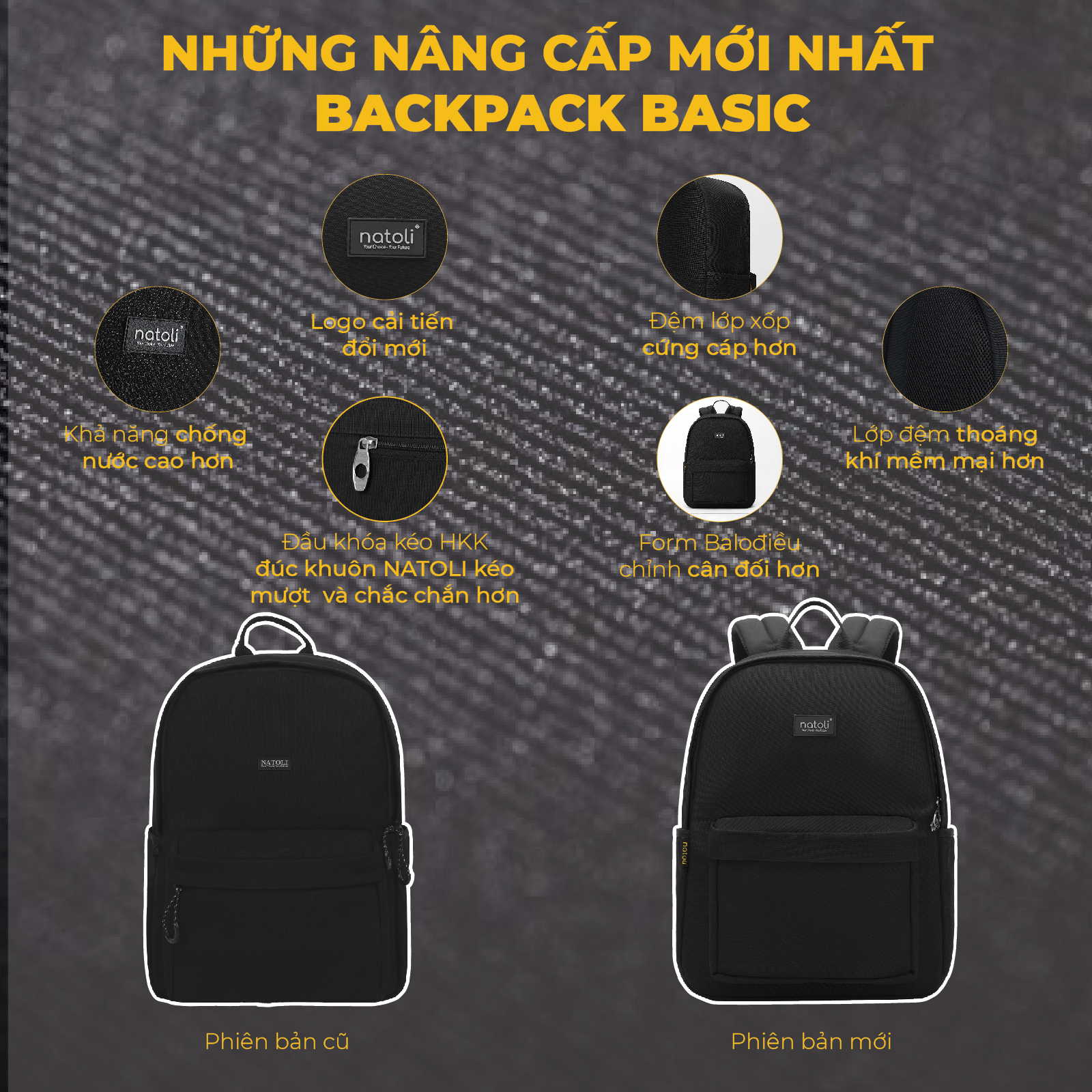 Ngăn chứa Balo NATOLI B2