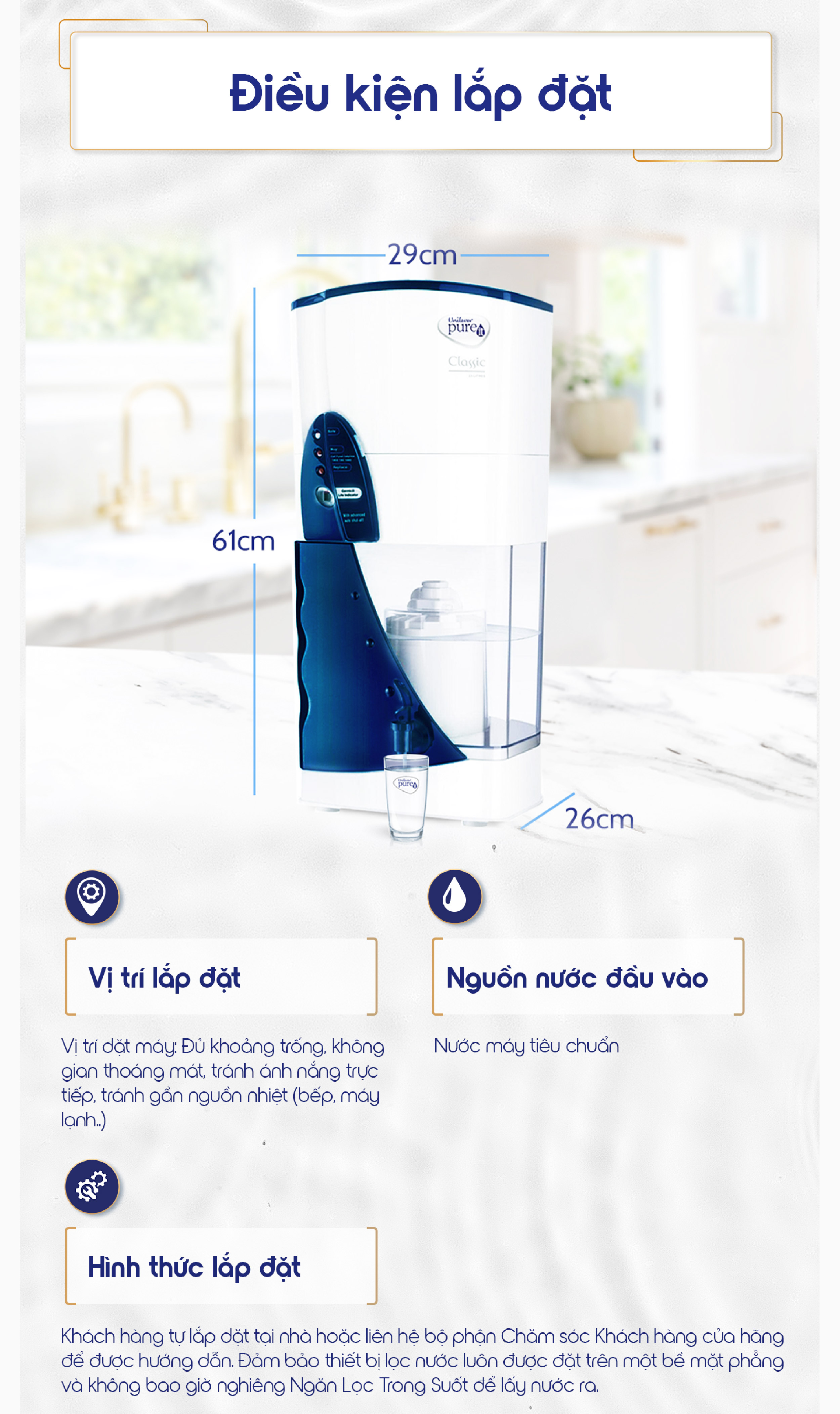 Lợi ích Pureit Classic