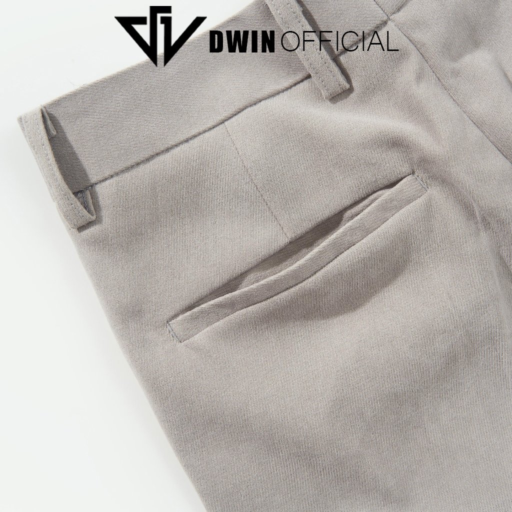 Mô tả Quần tây nam DWIN dáng baggy vải âu cao cấp không xù co dãn hàn quốc xuông ống rộng - 4