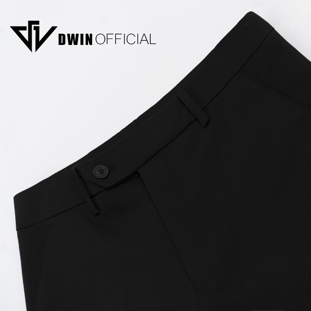 Mô tả Quần tây nam DWIN dáng baggy vải âu cao cấp không xù co dãn hàn quốc xuông ống rộng - 5