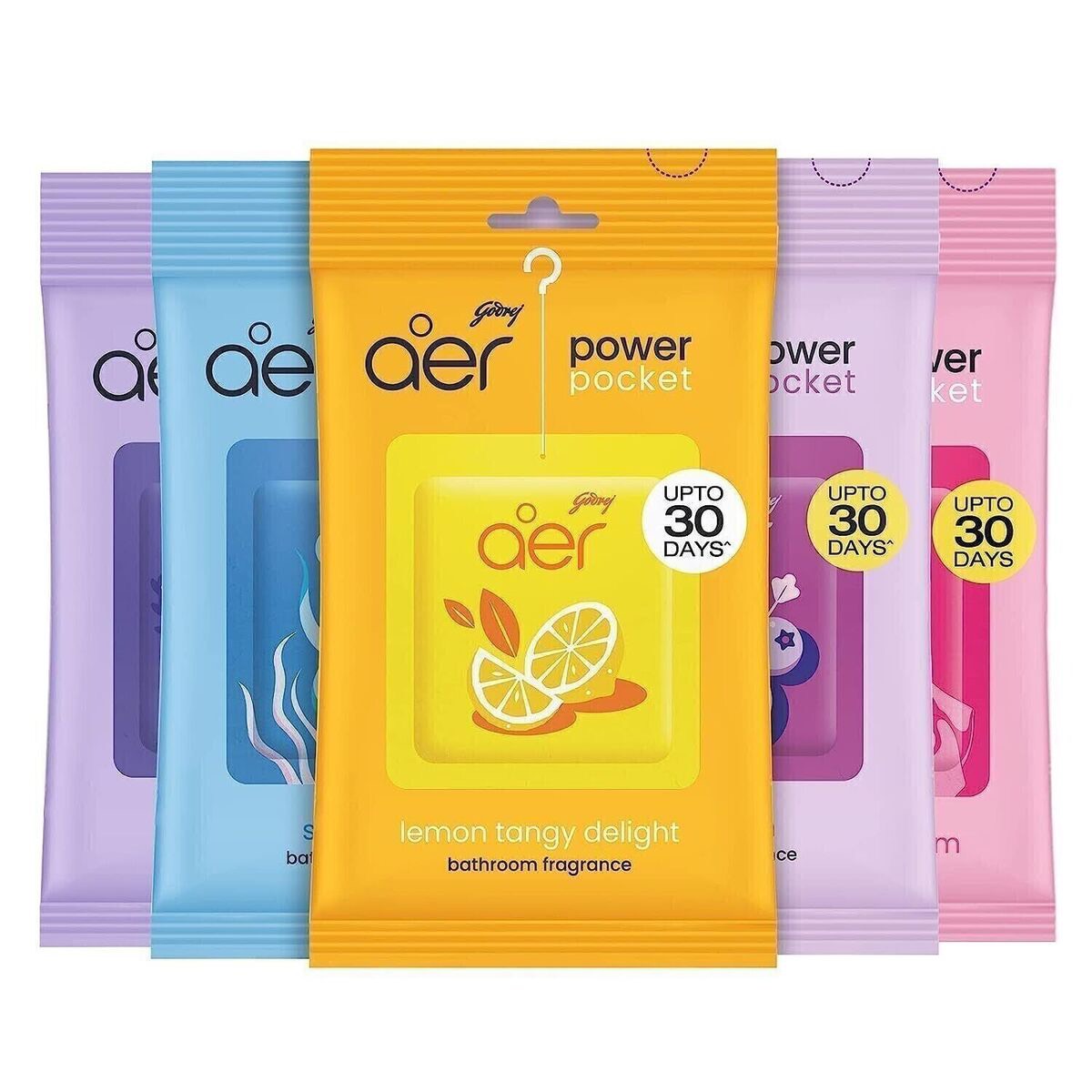 Mô tả Túi Thơm Treo Phòng Tắm Godrej Aer Pocket 10g - 1