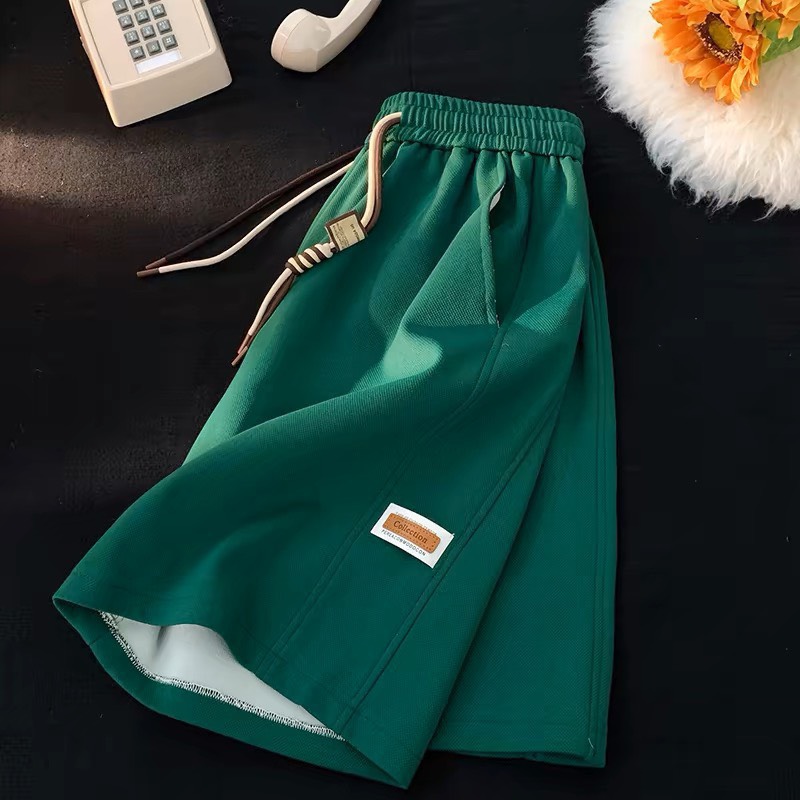 Mô tả QUẦN SHORT Nam Nữ Logo COLLECTION Dây Đôi Mặt Cười NAD Unisex - Quần Đùi Unisex Thể Thao Chất Cotton Mặc Thoáng Mát - 2
