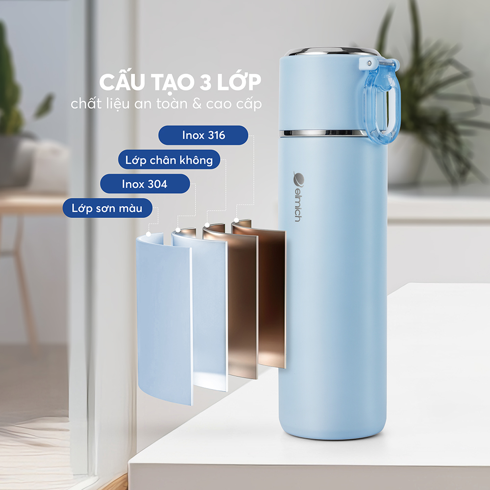Công nghệ giữ nhiệt chân không Elmich