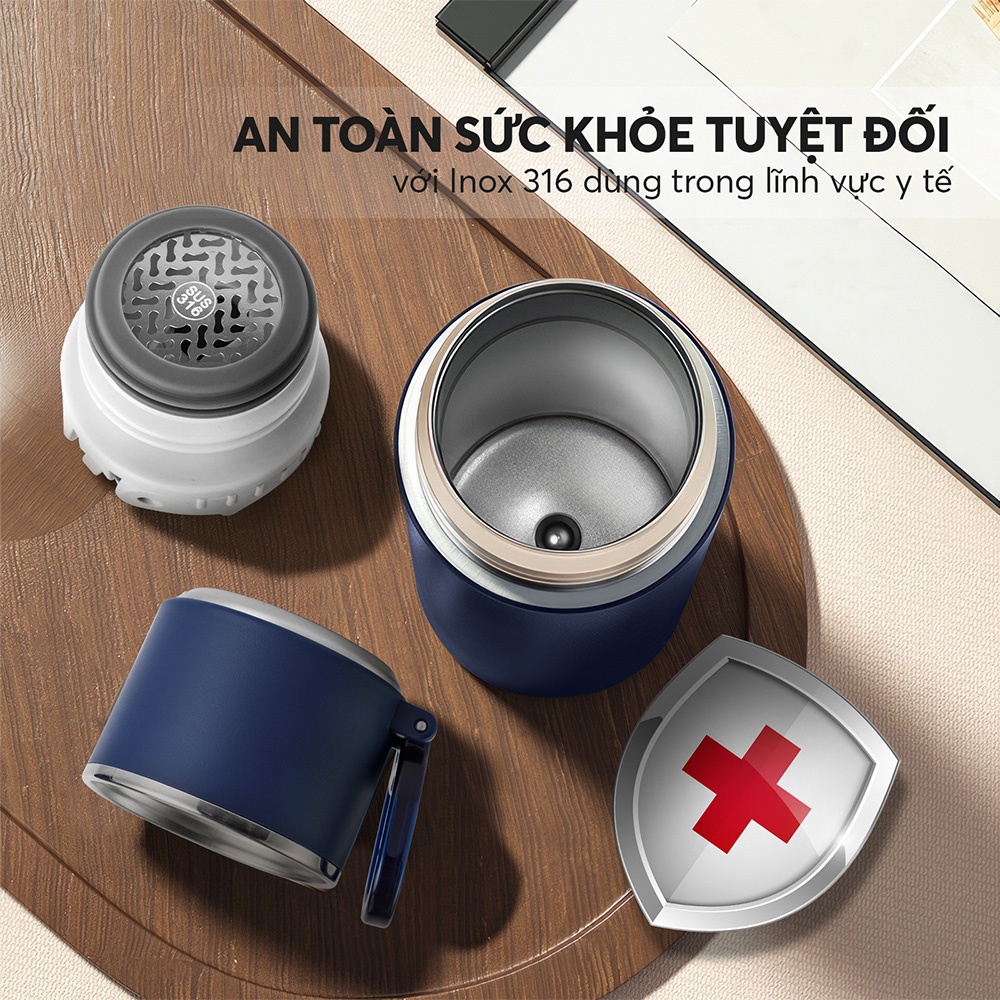 Bình giữ nhiệt Elmich EL8315 với cốc