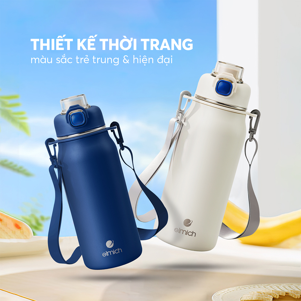 Mô tả Bình giữ nhiệt inox 316 Elmich EL8331 dung tích 1L - 1