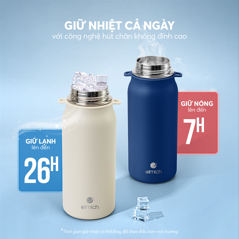 Mô tả Bình giữ nhiệt inox 316 Elmich EL8331 dung tích 1L - 5