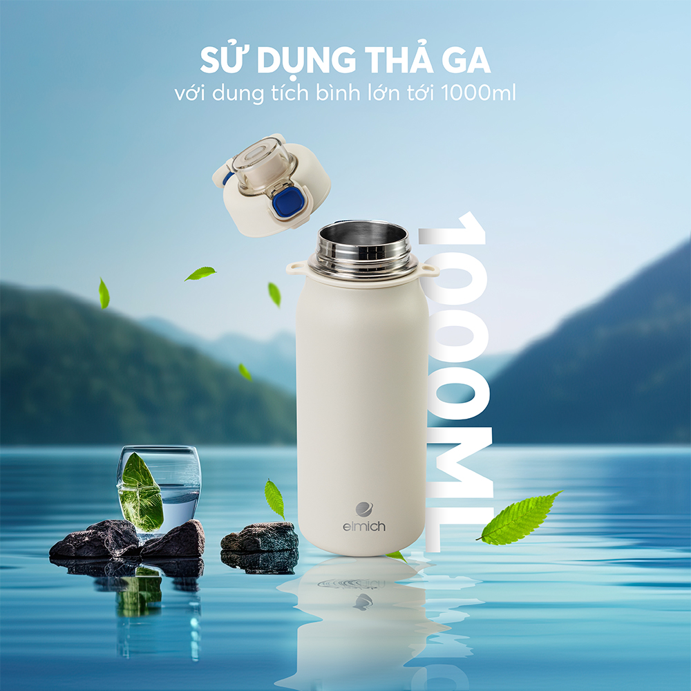 Mô tả Bình giữ nhiệt inox 316 Elmich EL8331 dung tích 1L - 6
