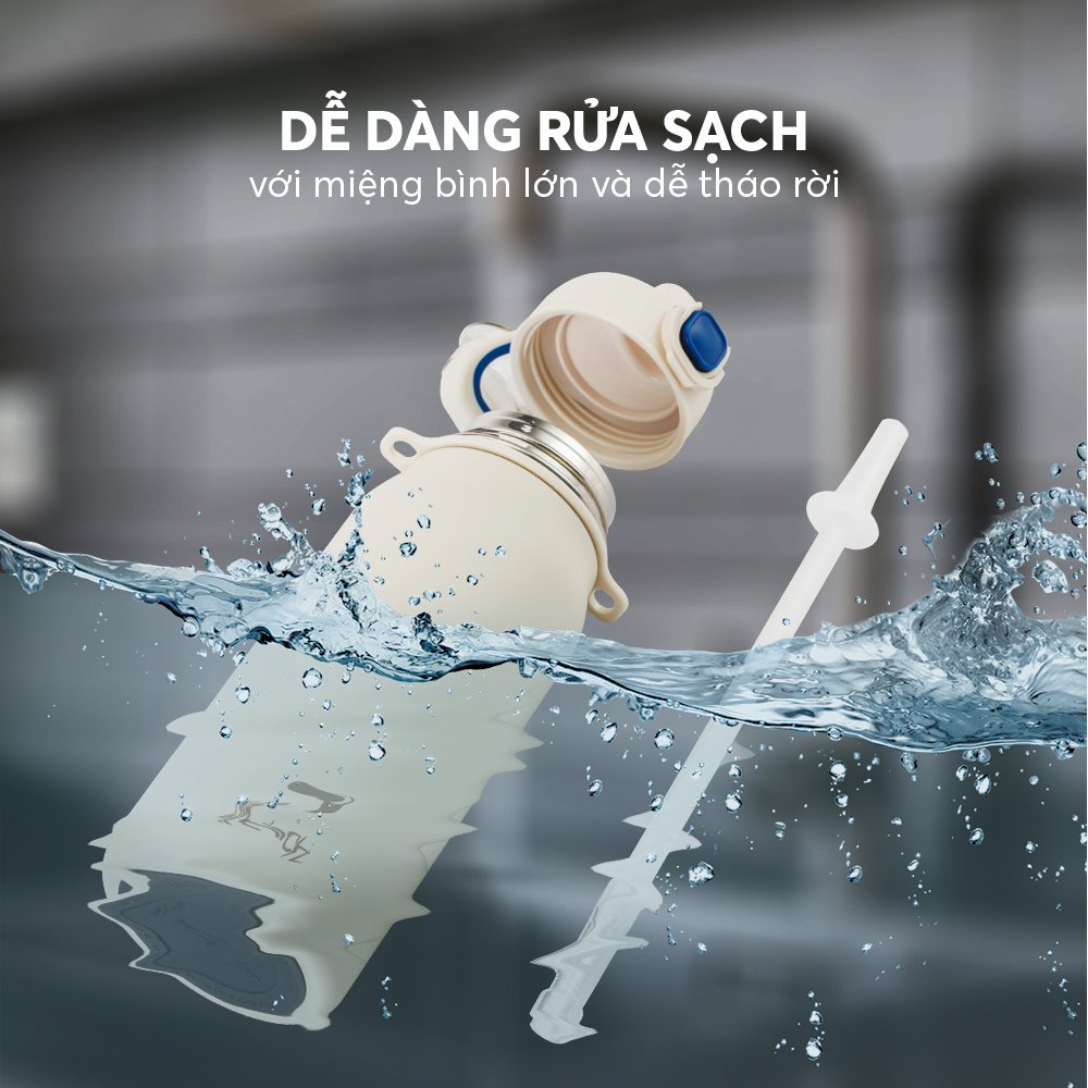 Mô tả Bình giữ nhiệt inox 316 Elmich EL8331 dung tích 1L - 8