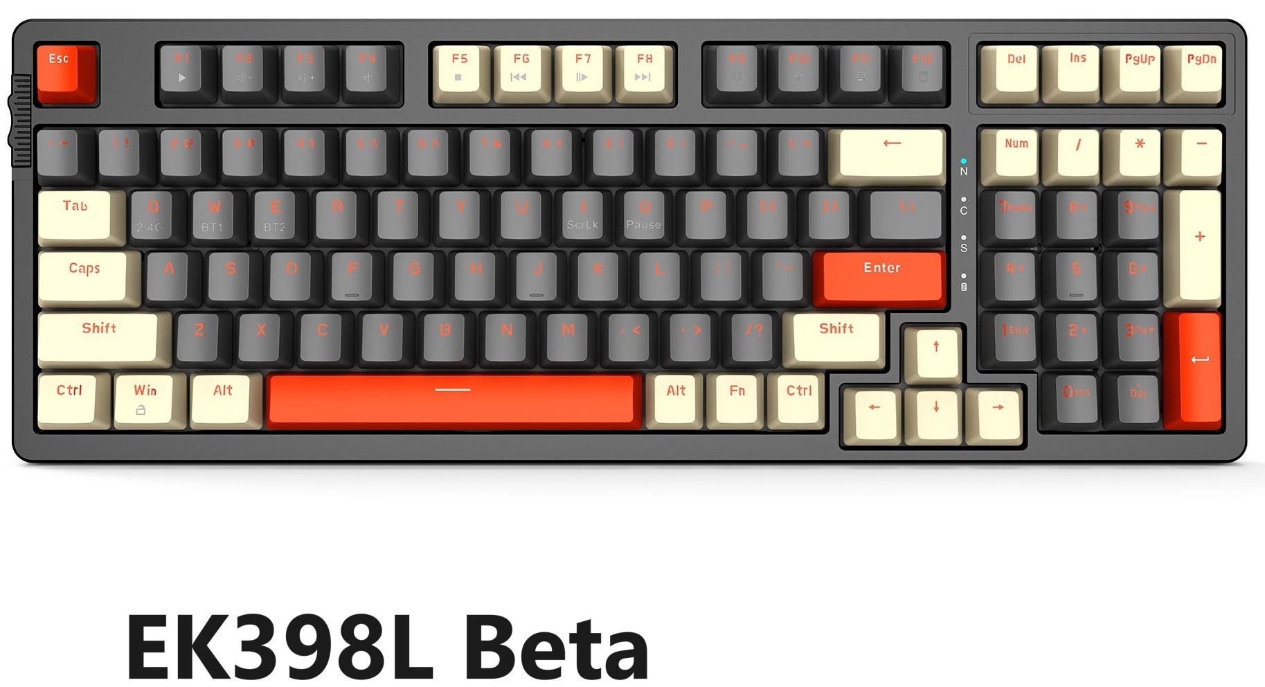 Bàn phím cơ EDRA EK398L / EK398 ( Blue , Brown , Red Switch) | Shopee ...