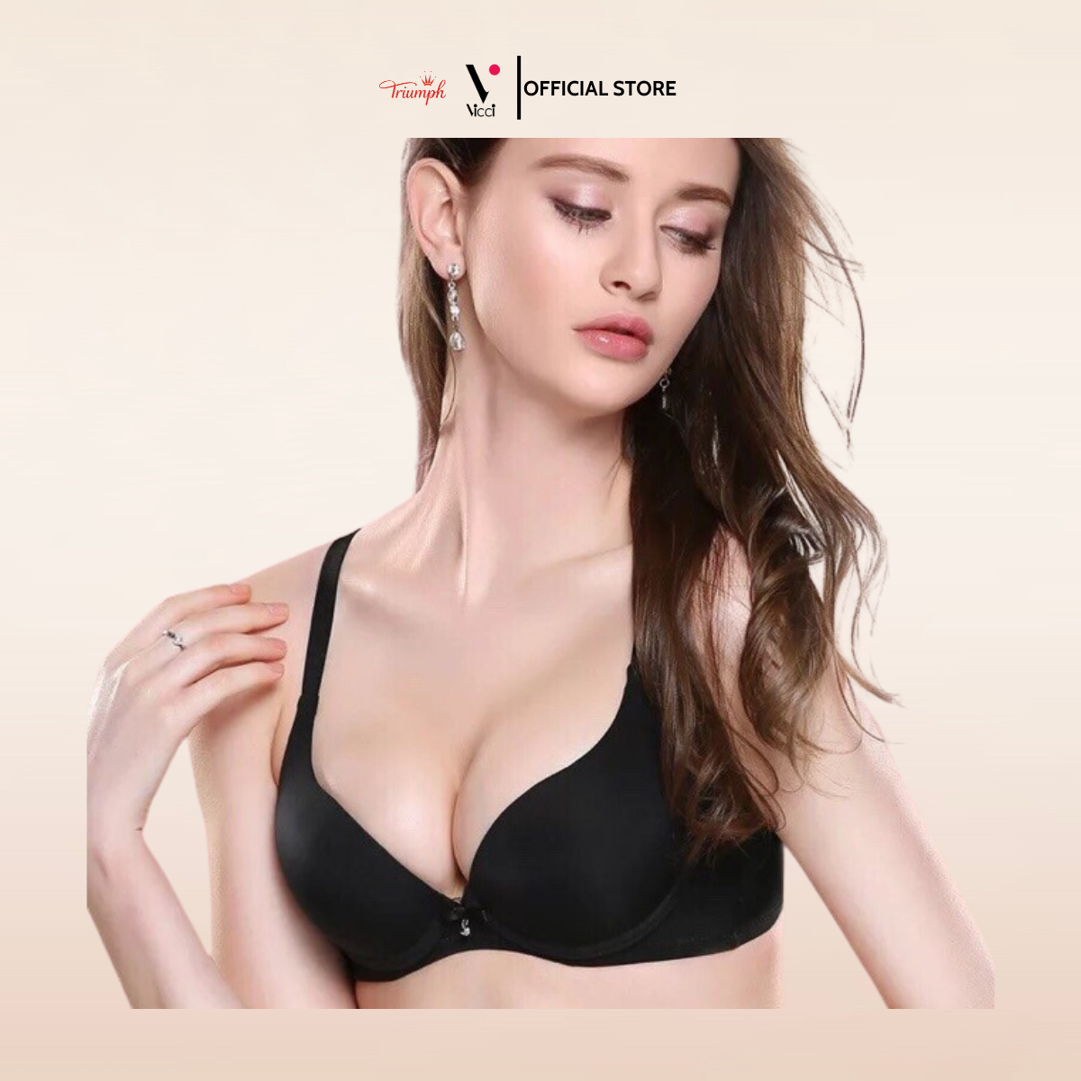 Mô tả Áo ngực nữ Vicci mút mỏng, gọng nhựa êm mềm ôm trọn ngực AV.11 nhiều màu - 4
