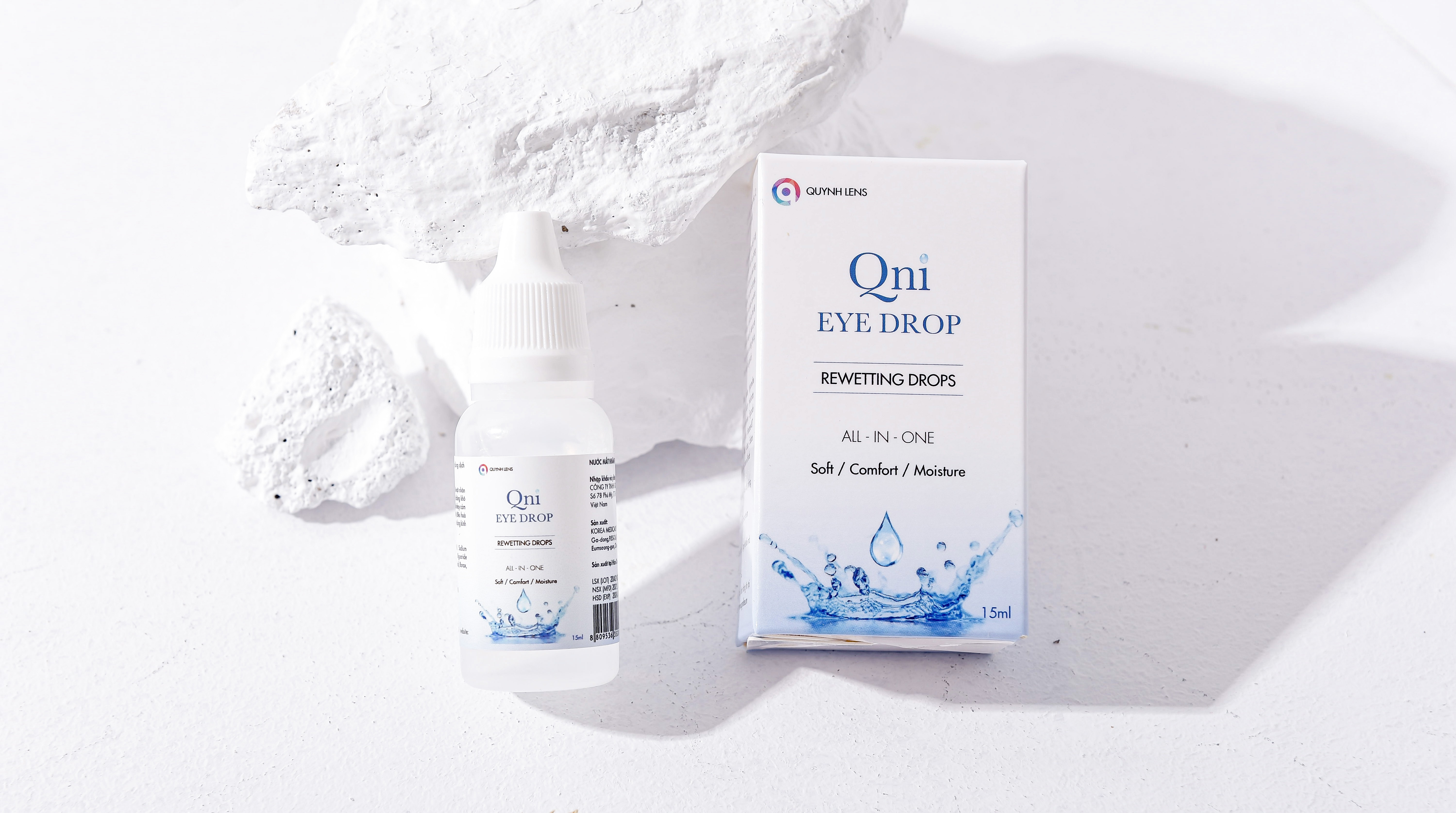 Mô tả Nước ngâm và Nhỏ mắt lens Hàn Quốc QUYNH LENS - 5