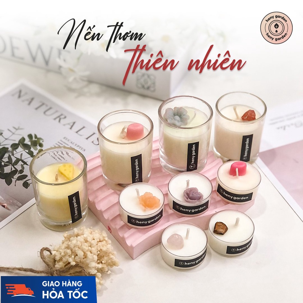 Mô tả Nến Thơm Heny Garden Mini Cho Làm Việc Và Phòng Nhỏ Mùi Hương Dễ Ngủ, Thư Giãn - 1