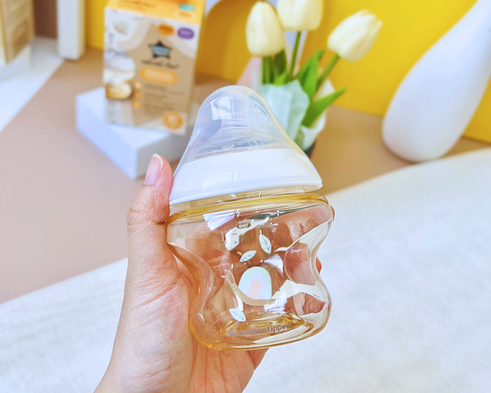 Mô tả Bình Sữa PPSU Ty Siêu Mềm Tự Nhiên Tommee Tippee Natural Start 150ml, Núm Ty Của Bình 0-3 Tháng, Họa Tiết - 5
