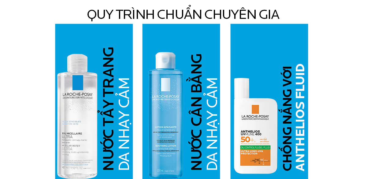 Mô tả Nước tẩy trang làm sạch sâu cho da nhạy cảm La Roche-Posay Micellar Water Sensitive Skin 400ml - 9