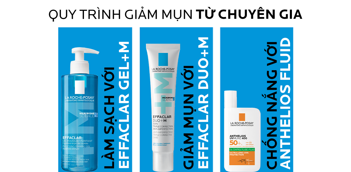 Mô tả Gel rửa mặt tạo bọt dành cho da dầu mụn La Roche-Posay Effaclar Foaming Gel 400ml - 7