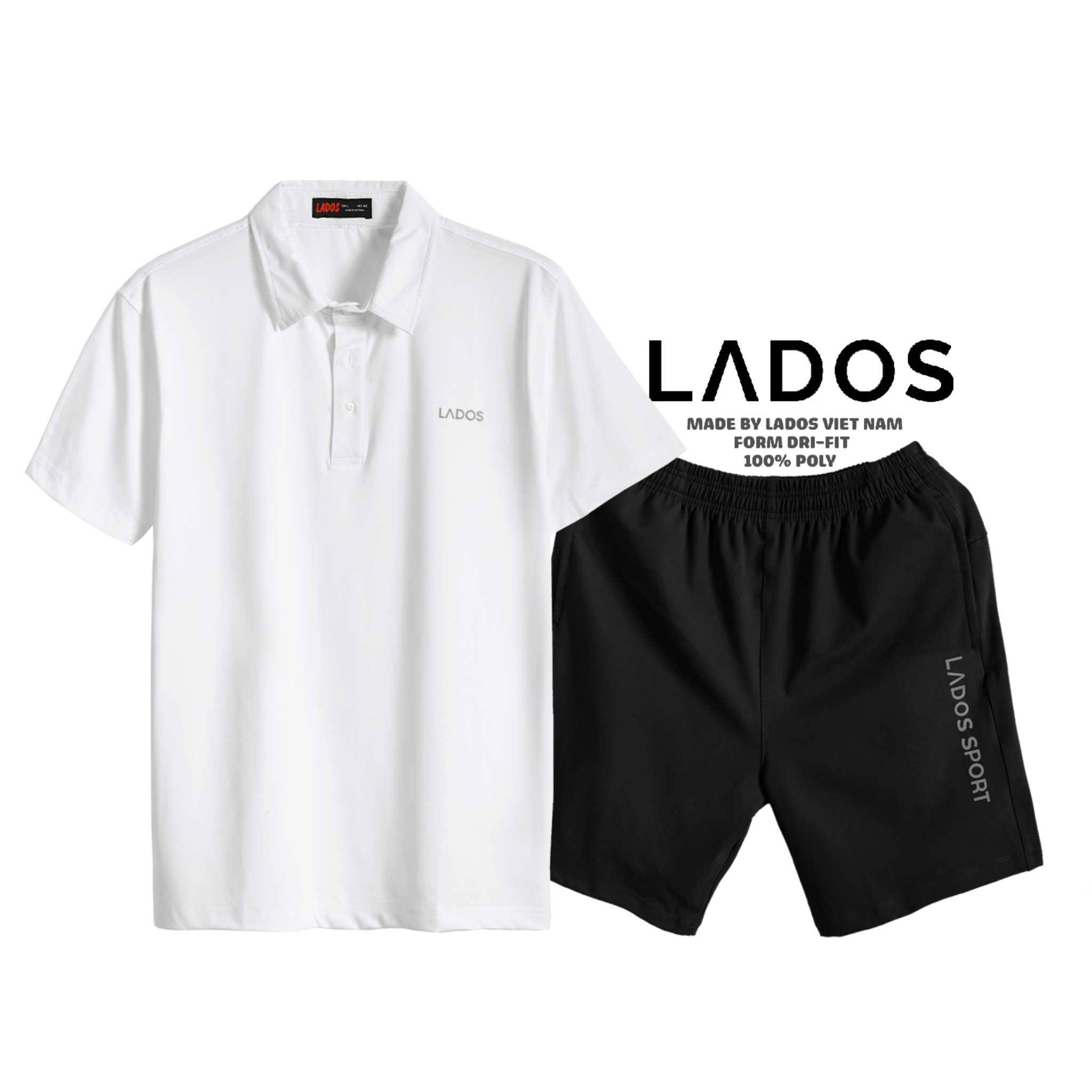 Mô tả Bộ quần áo thể thao nam đẹp cao cấp LADOS - 7003 vải co giãn, tập gym, chạy bộ phong cách, năng động - 1