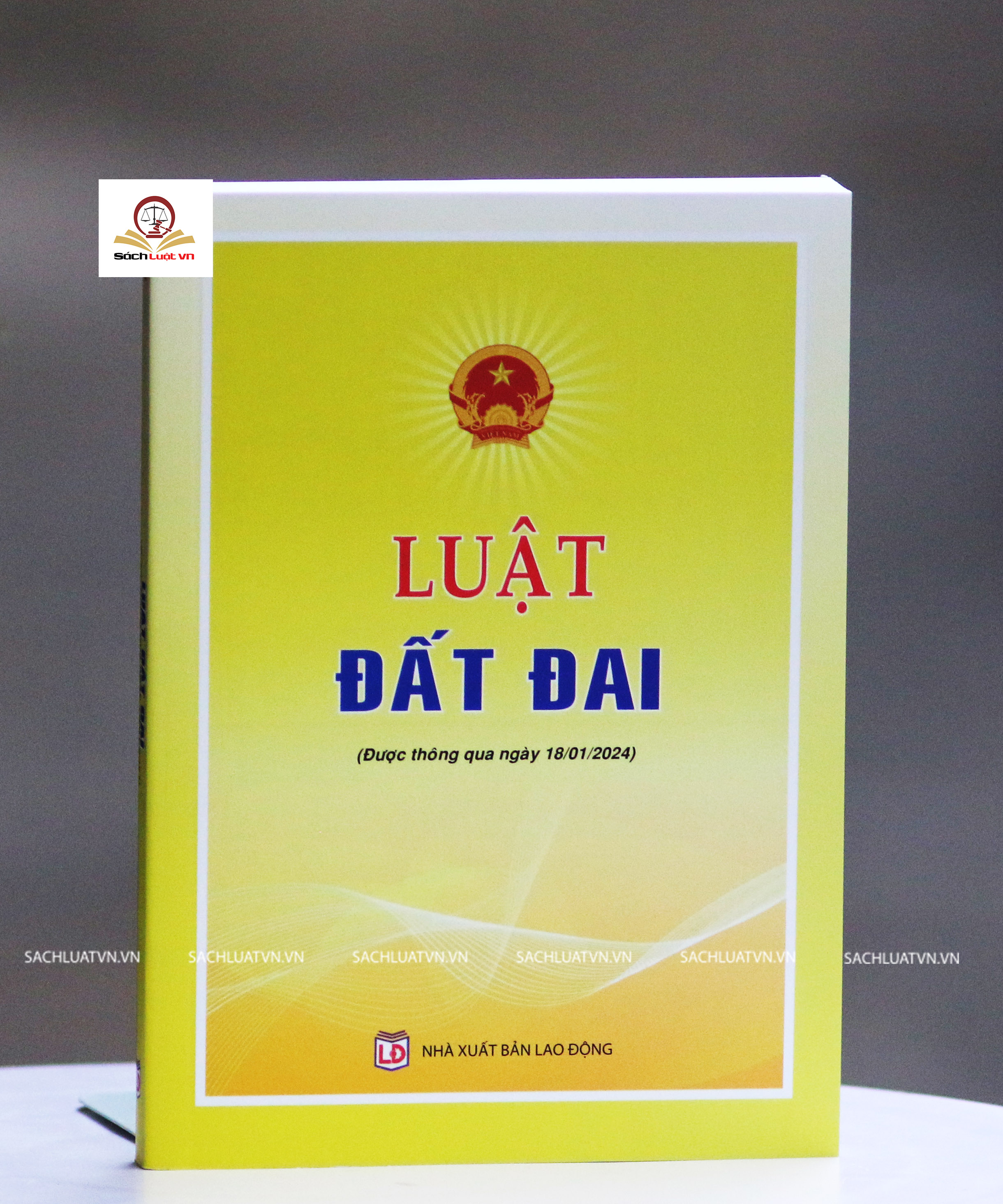 Mô tả Sách - Luật Đất Đai (Được thông qua ngày 18/01/2024) - 1