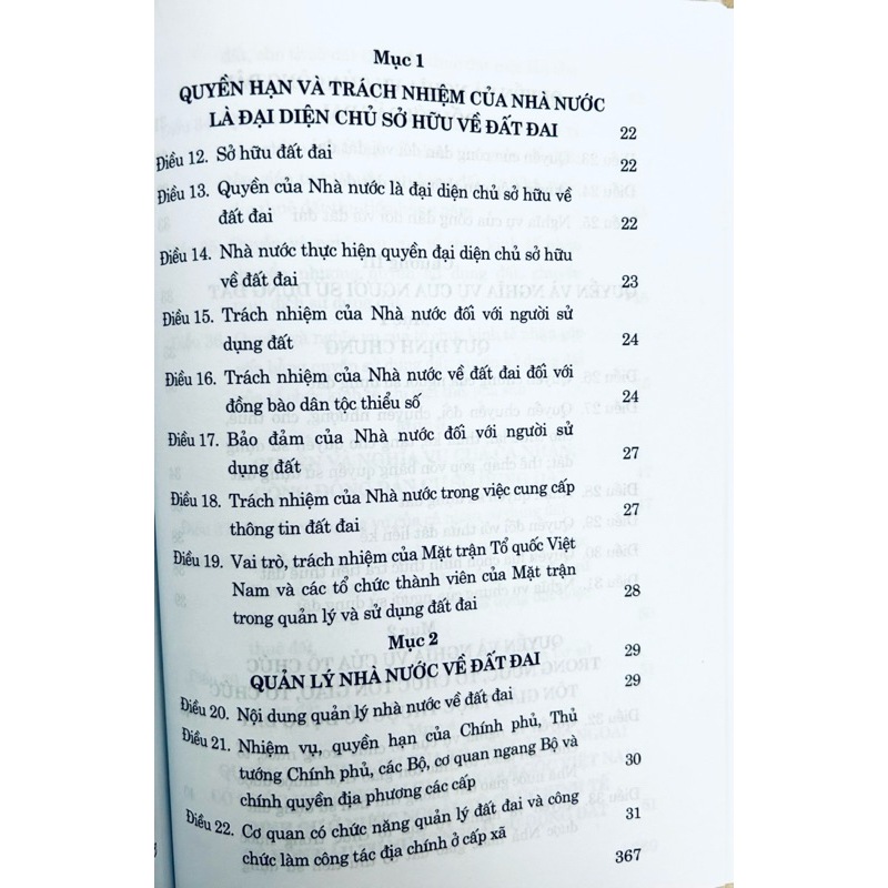 Mô tả Sách - Luật Đất Đai (Được thông qua ngày 18/01/2024) - 5