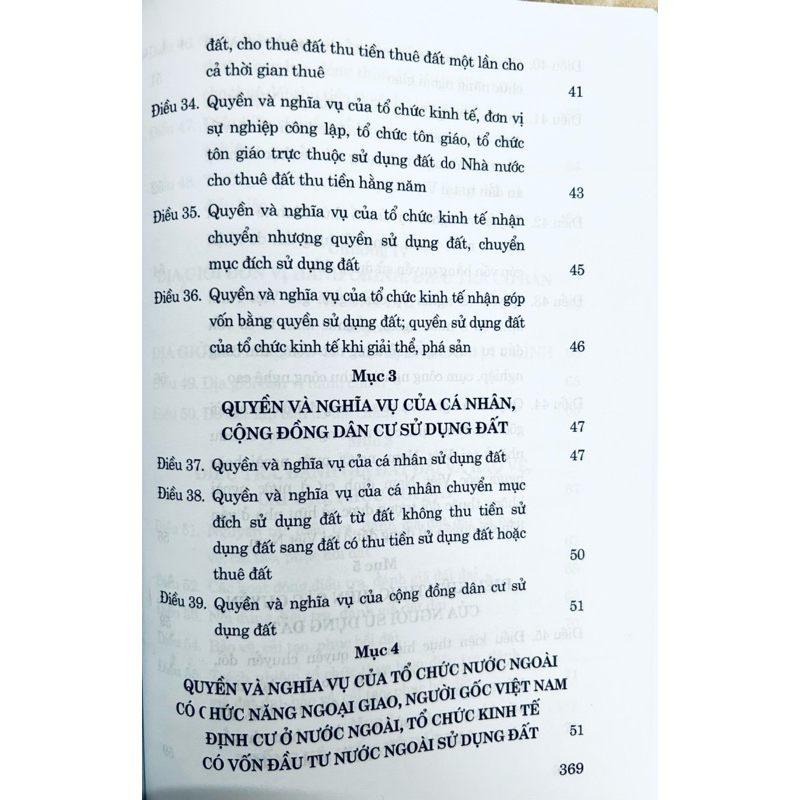 Mô tả Sách - Luật Đất Đai (Được thông qua ngày 18/01/2024) - 8