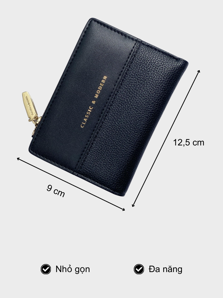 Ví Ngắn Nữ Mini Cầm Tay TAILIAN TL09 chi tiết 3
