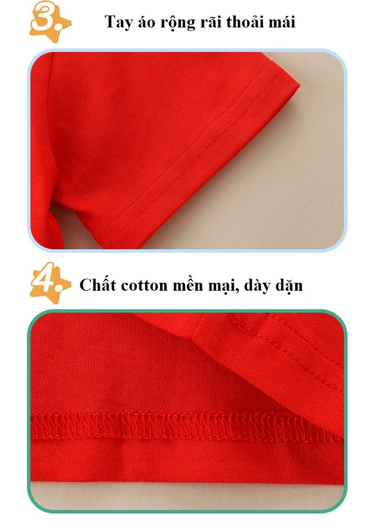 Áo cộc tay bé trai SKIDS họa tiết khủng long