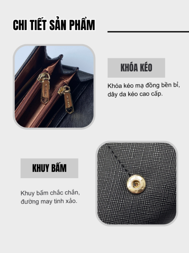 Ví Dài Nữ PERFECT FOR YOU PFY31 - Ảnh 7