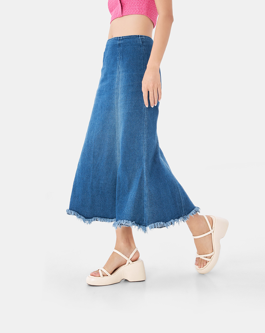 Mô tả Giày Sandal Xuồng Nữ 9cm Thời Trang JUNO Quai Chéo SD09118 - 7