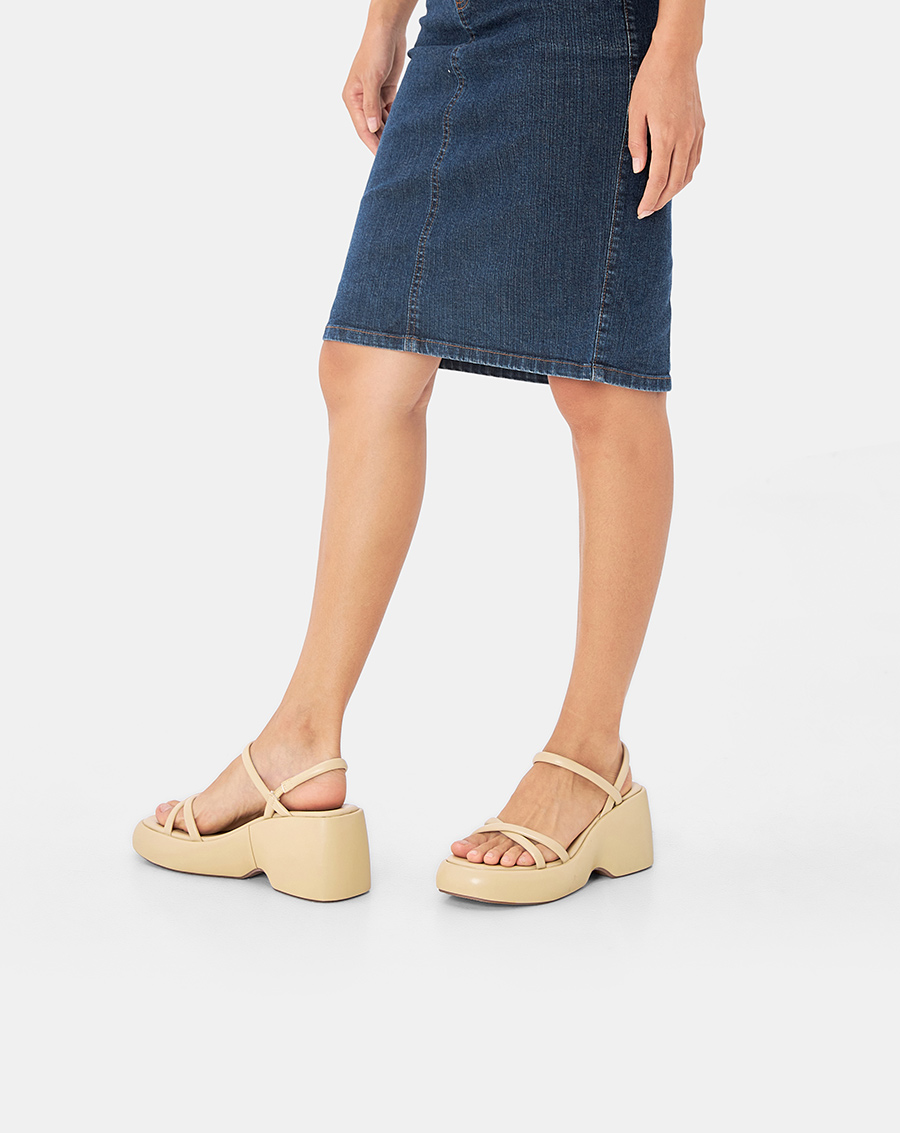 Mô tả Giày Sandal Xuồng Nữ 9cm Thời Trang JUNO Quai Chéo SD09118 - 8