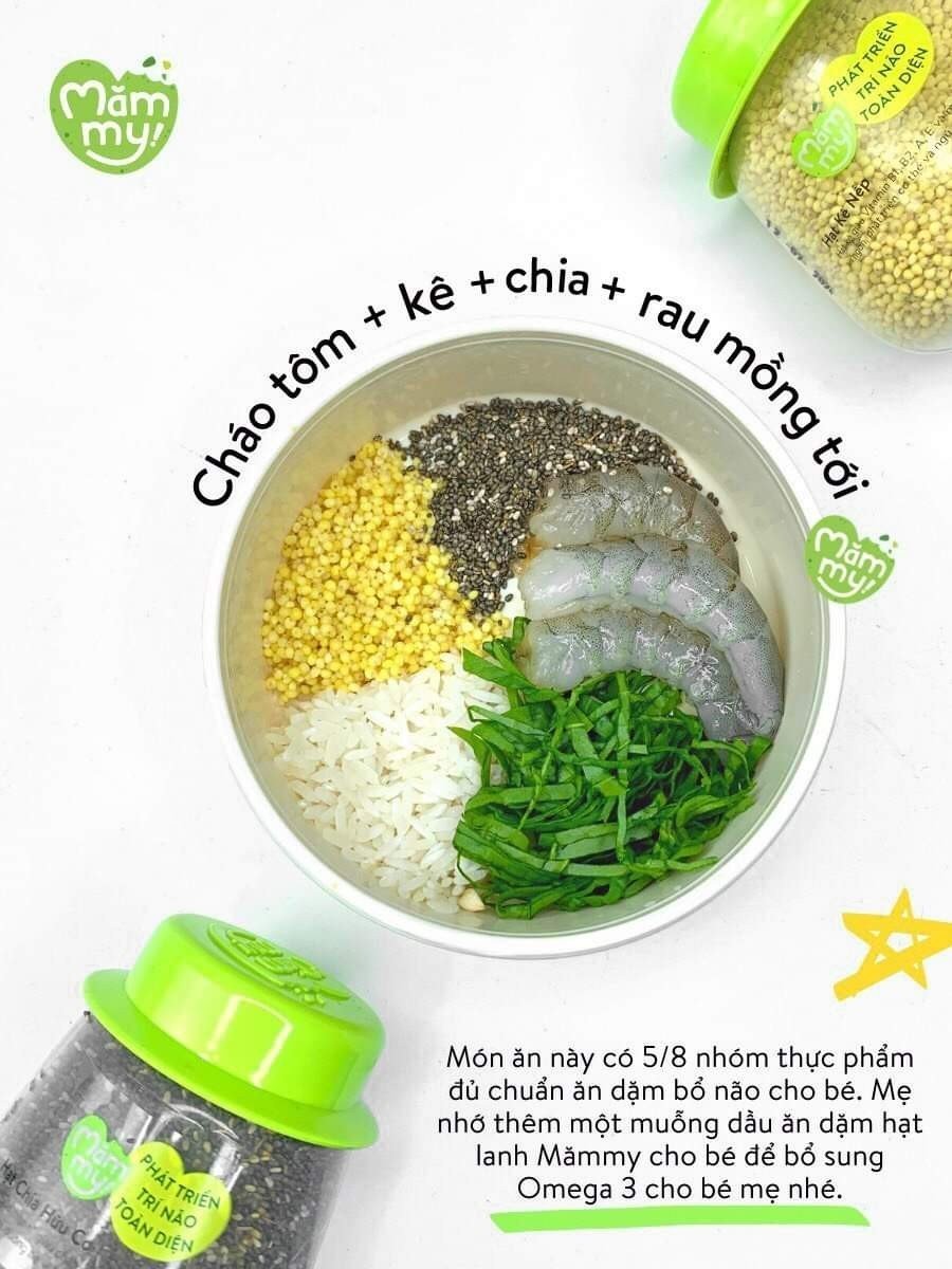 Mô tả Tổng hợp hạt ăn dặm hữu cơ Mămmy loại 1 cho bé gồm hạt đậu lăng, đậu gà, diêm mạch, kiều mạch, kê nếp, yến mạch... - 7