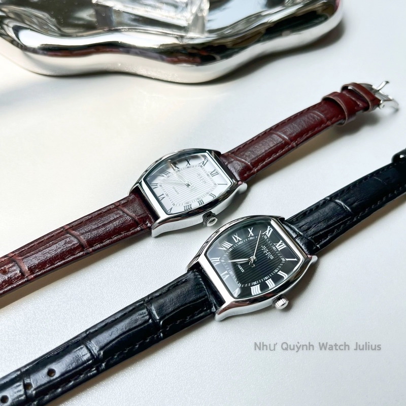 Đồng hồ nữ JA-703 Julius Hàn Quốc mặt oval - Màu 5