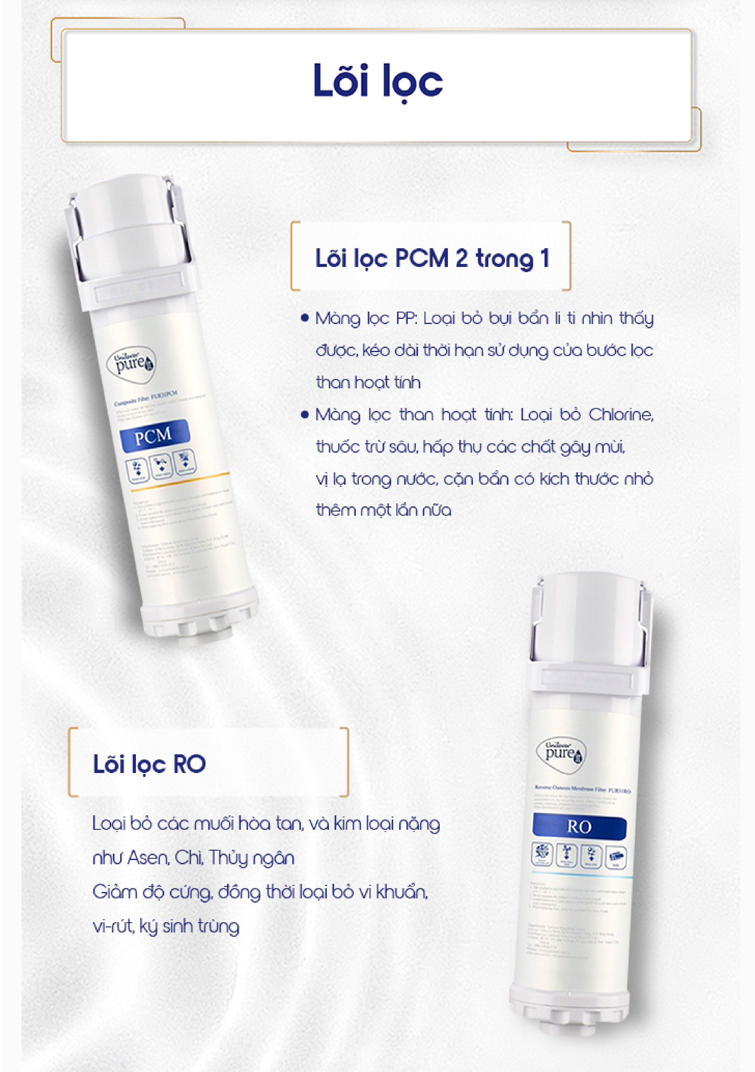 Mô tả Máy lọc nước Pureit Tanka Âm tủ bếp UR3140 [BH 12 THÁNG] - 3