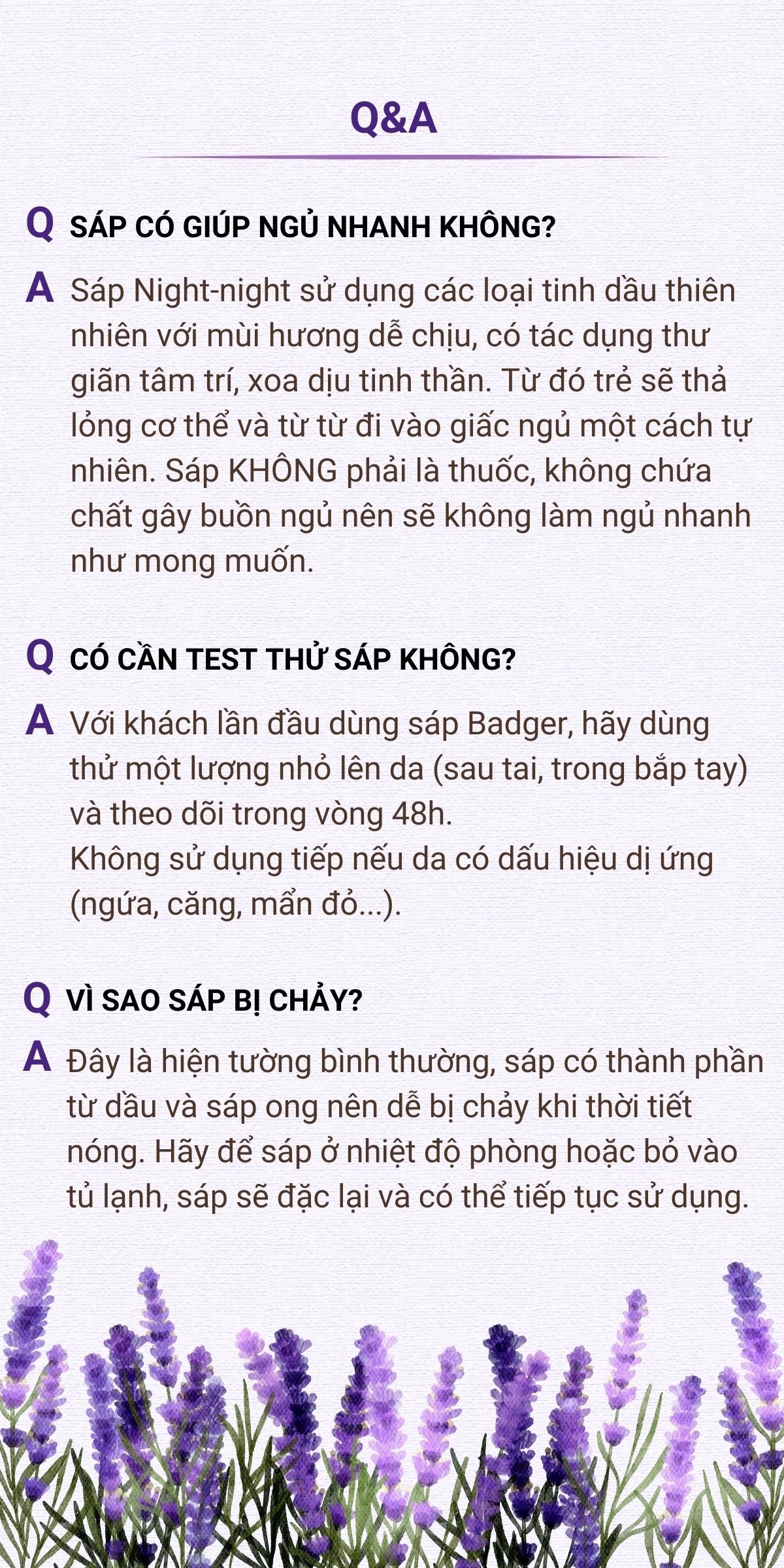 Mô tả Sáp dầu hữu cơ ngủ ngon BADGER Night Night organic balm giúp dễ ngủ an toàn cho em bé trẻ sơ sinh từ 6 tháng - 21g - 6