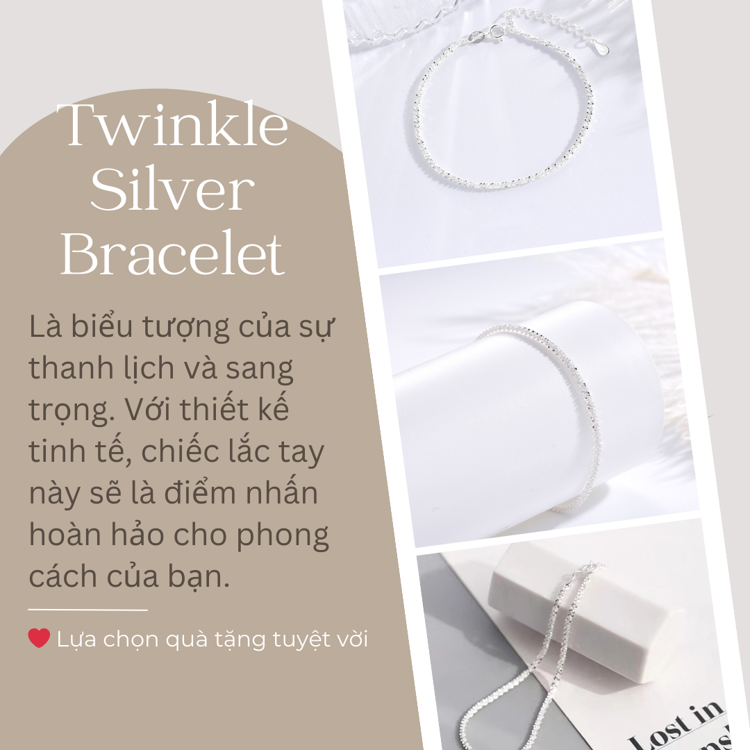 Mô tả Lắc tay bạc CDE Twinkle Silver Bracelet CDE2056 - Bạc cao cấp - 3