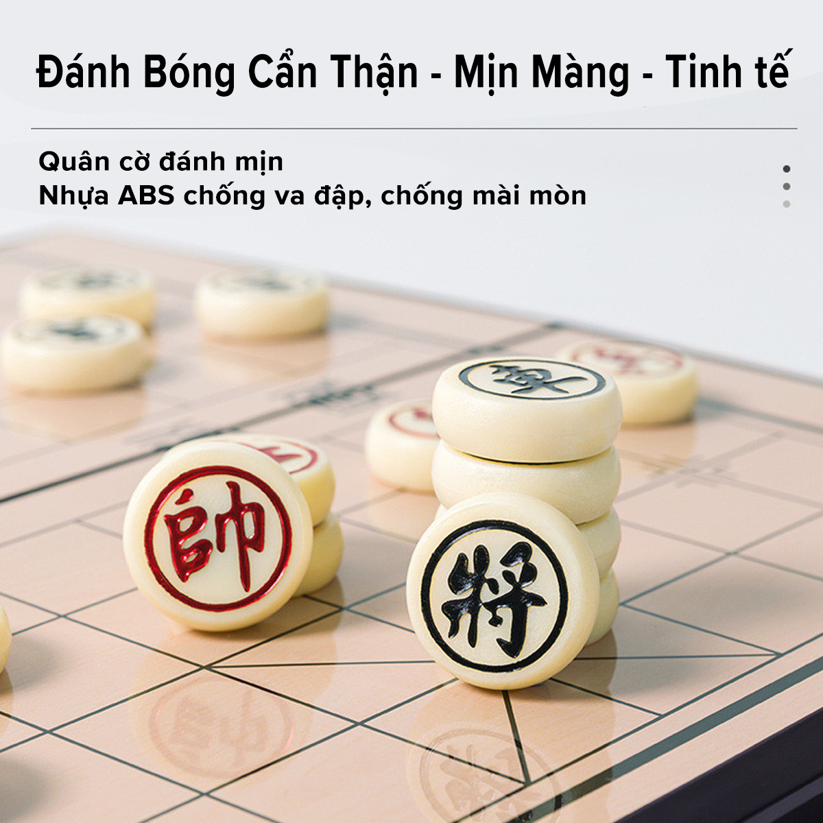 Mô tả Bộ Cờ Tướng Nam Châm Bằng Nhựa Cao Cấp Chọn Size - Đồ Chơi Trí Tuệ Phát Triển Tư Duy Cho Trẻ Em Chính Hãng Amalife - 2
