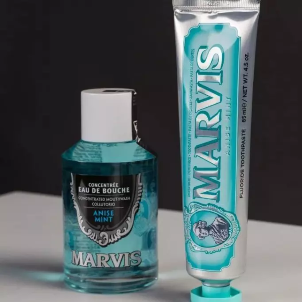 Mô tả Combo Nước Súc Miệng Và Kem Đánh Răng Marvis Anise Mint Hương Bạc Hà Và Quế Hồi – Marvis Chính Hãng - 5