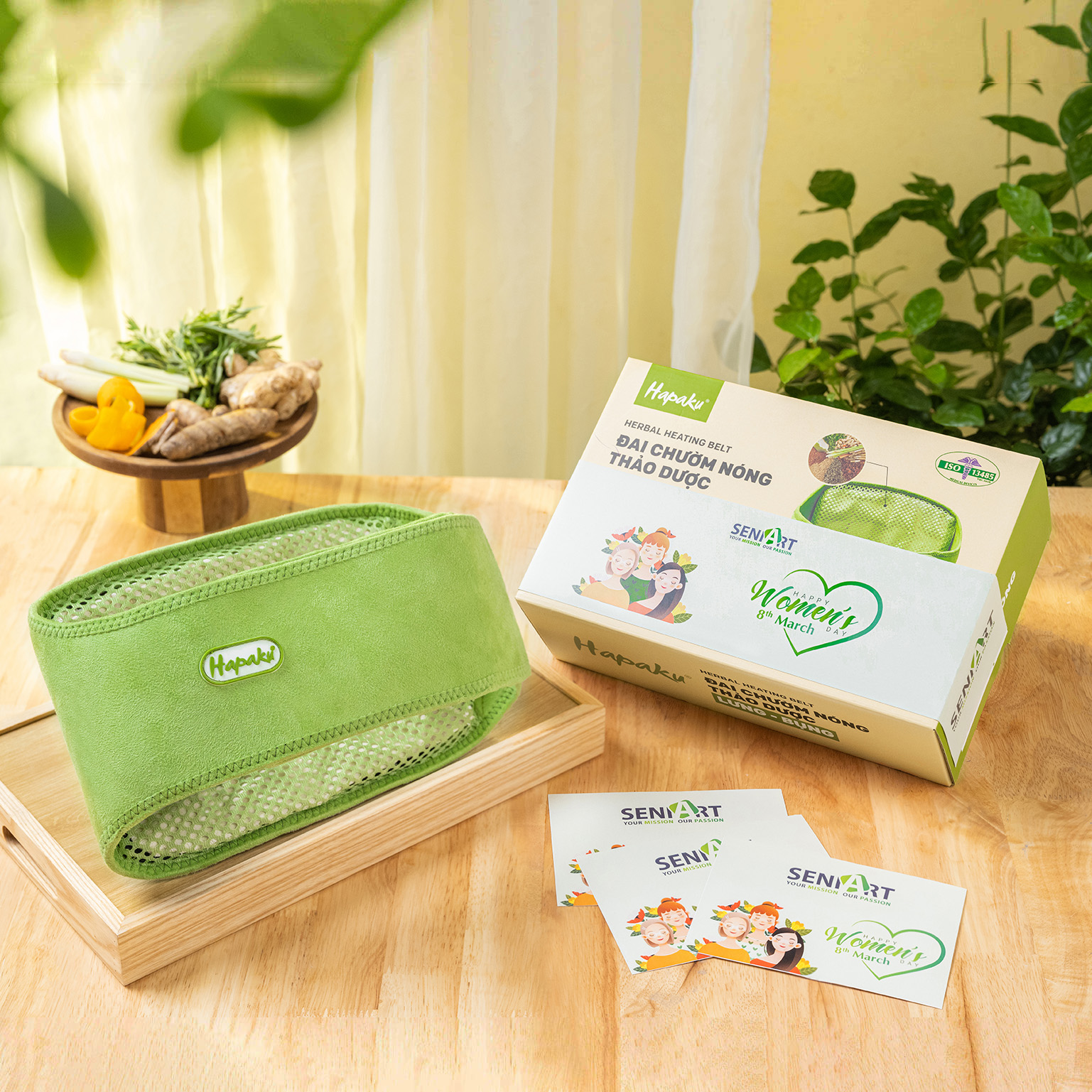 Mô tả Đai Chườm Nóng Thảo Dược Lưng Bụng Hapaku, Giảm Nhức Mỏi Lưng Bụng Sau Sinh, Làm Nóng Bằng Điện - 5