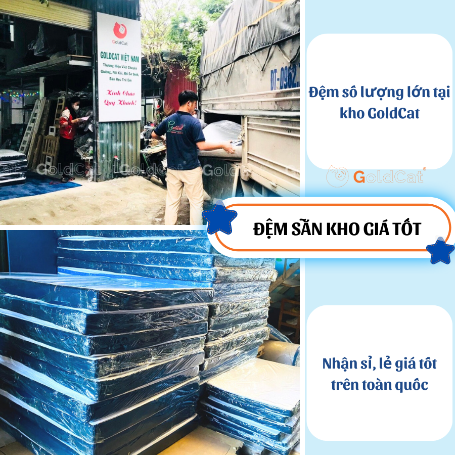 Mô tả Đệm Cao Su Non GoldCat Dùng Cho Cũi Trẻ Em, Độ Dày 5cm, Đàn Hồi, Hỗ Trợ Phát Triển Xương , Cắt Theo Yêu Cầu. - 1