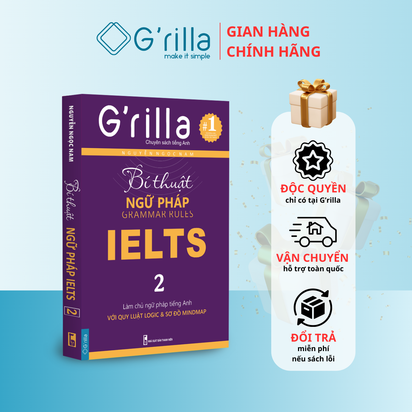 Mô tả Sách - Bí thuật Ngữ pháp IELTS Grilla Tập 2 - 1