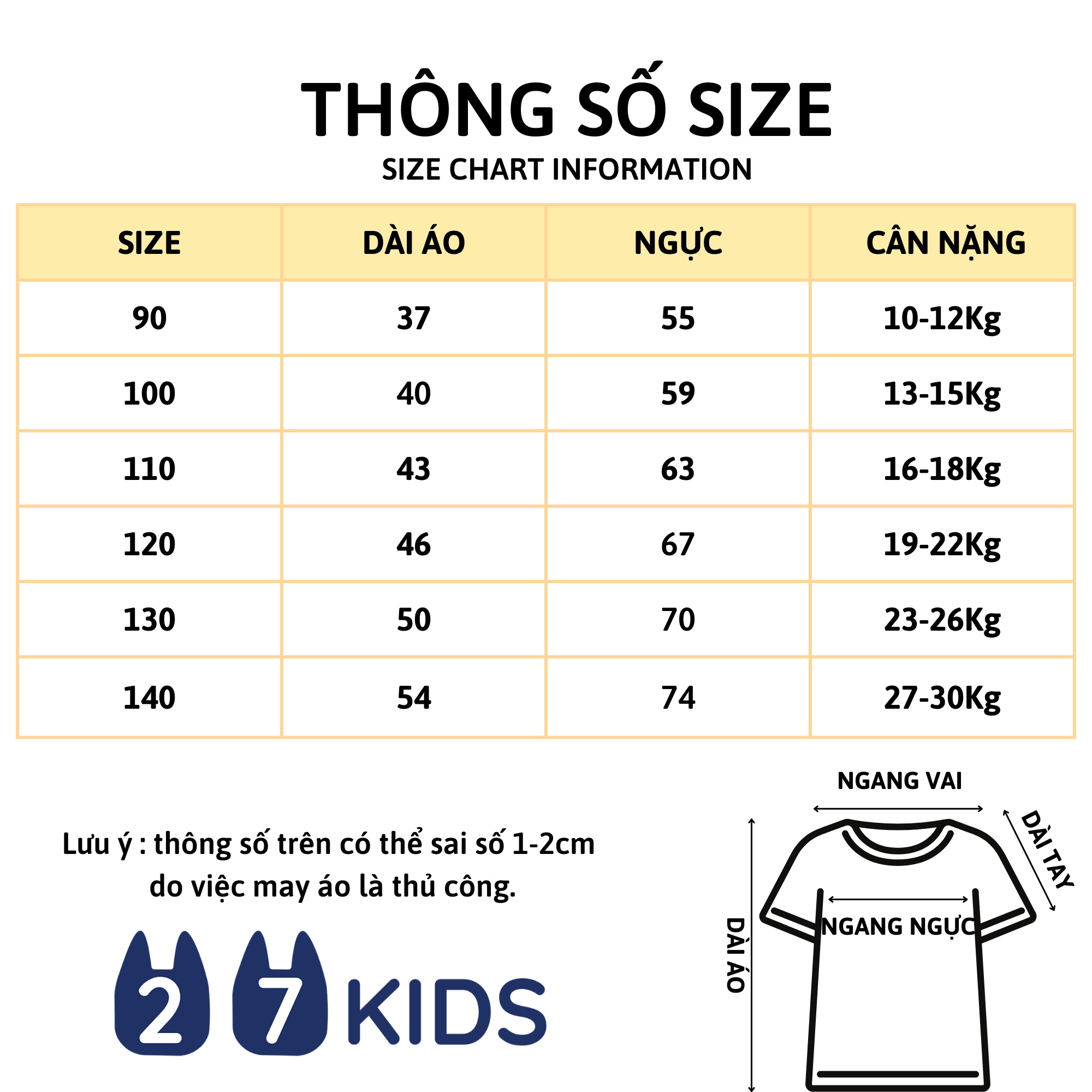 Mô tả Bộ quần áo thun ngắn tay cho bé trai 27Kids đồ bộ nam cho trẻ từ 2-10 tuổi BSSE1 - 2