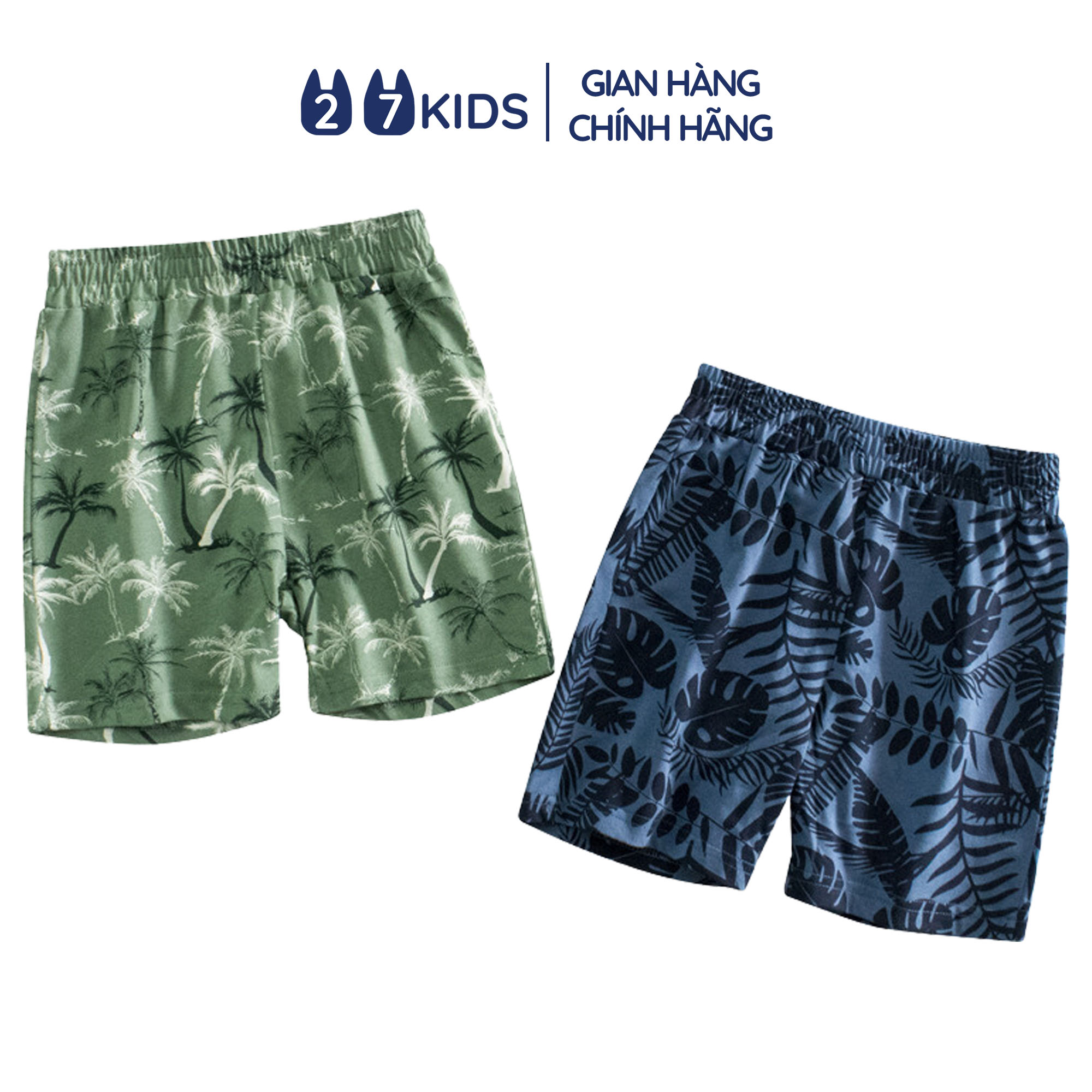 Mô tả Quần short bé trai 27Kids sóc đùi nam mềm mỏng mát vải cotton mùa hè cho trẻ từ 2-10 tuổi BSPS1 - 1