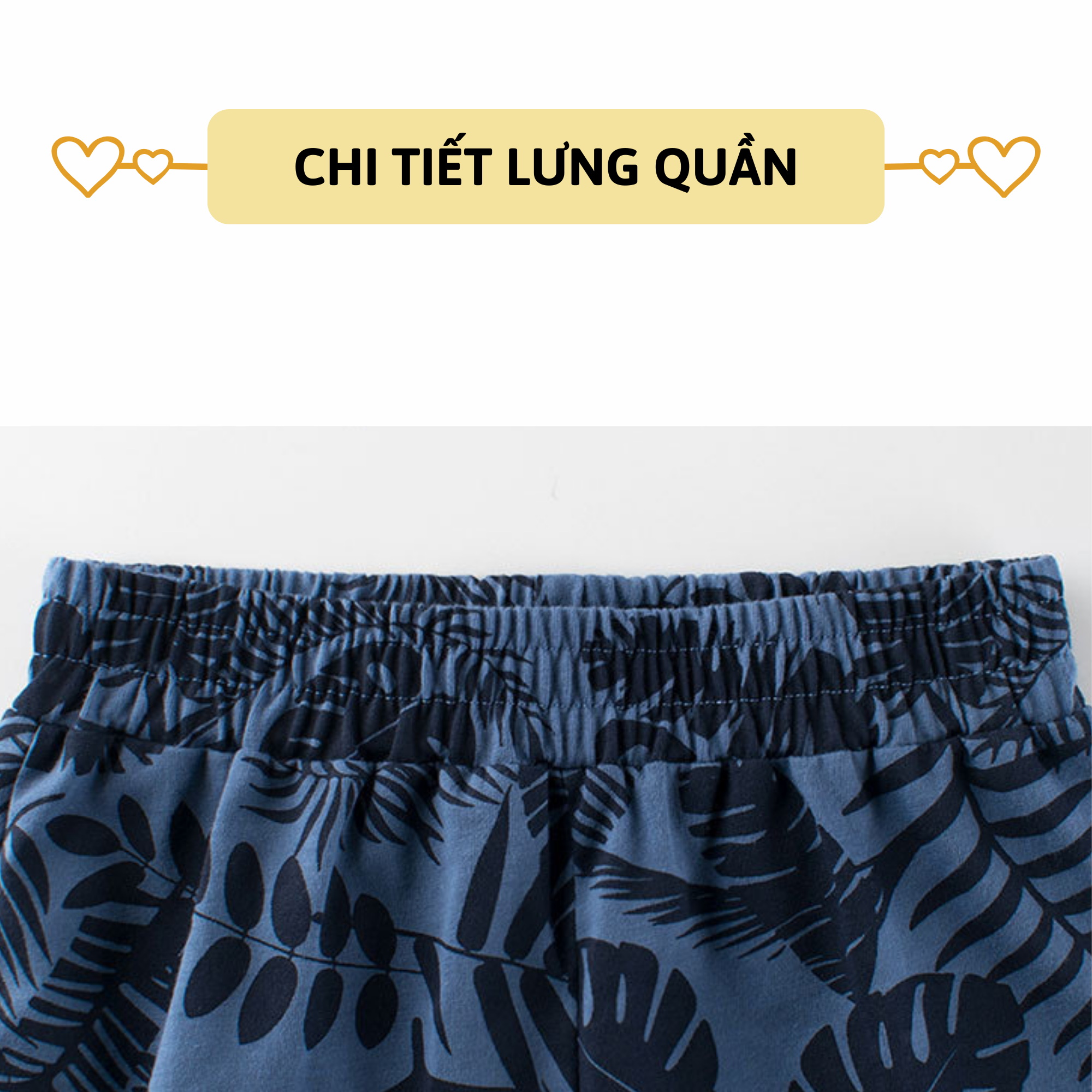 Mô tả Quần short bé trai 27Kids sóc đùi nam mềm mỏng mát vải cotton mùa hè cho trẻ từ 2-10 tuổi BSPS1 - 5