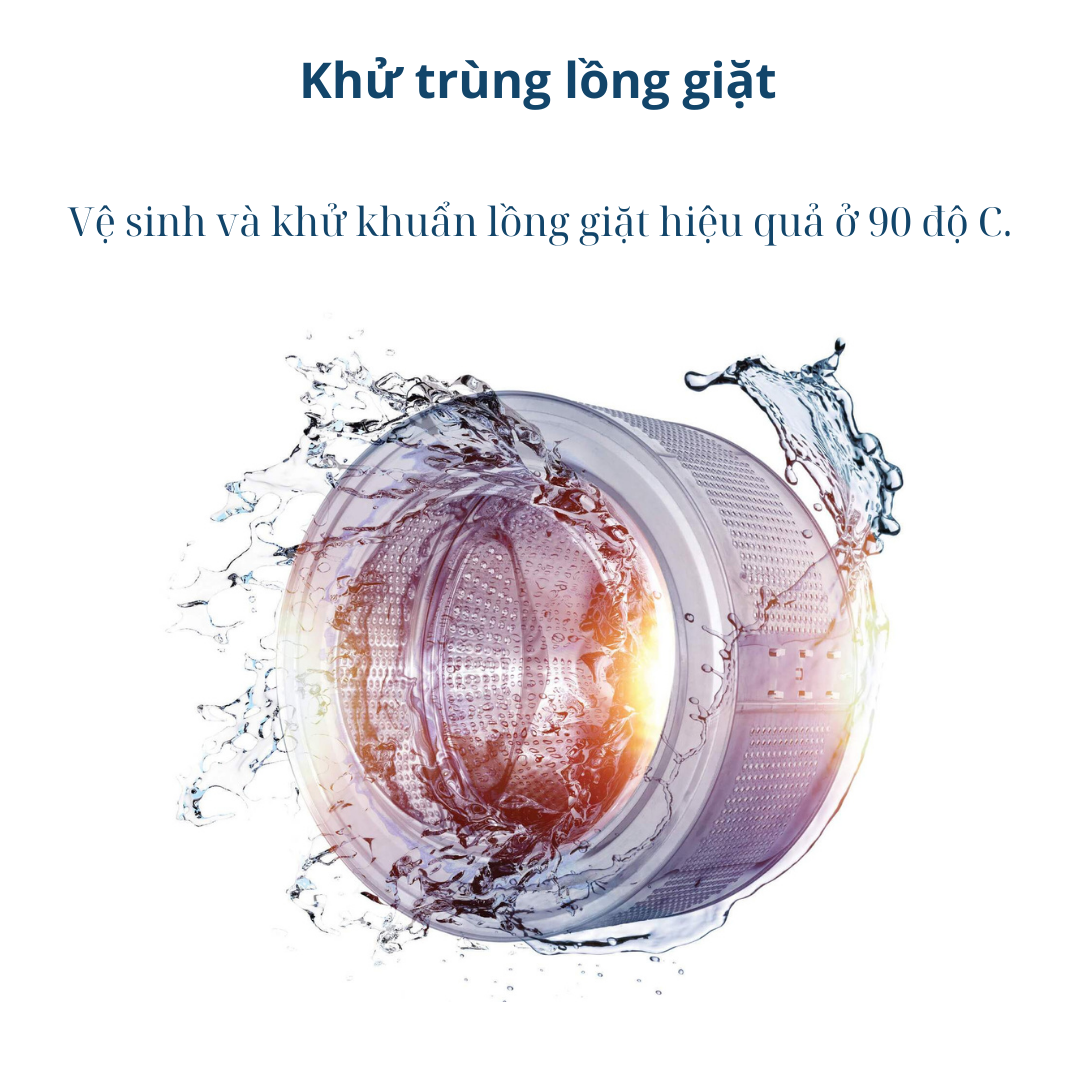 Mô tả Máy giặt sấy Whirlpool SaniCare Inverter giặt 10.5 kg - sấy 7 kg WWEB10702FG - Bảo hành 2 năm - 3