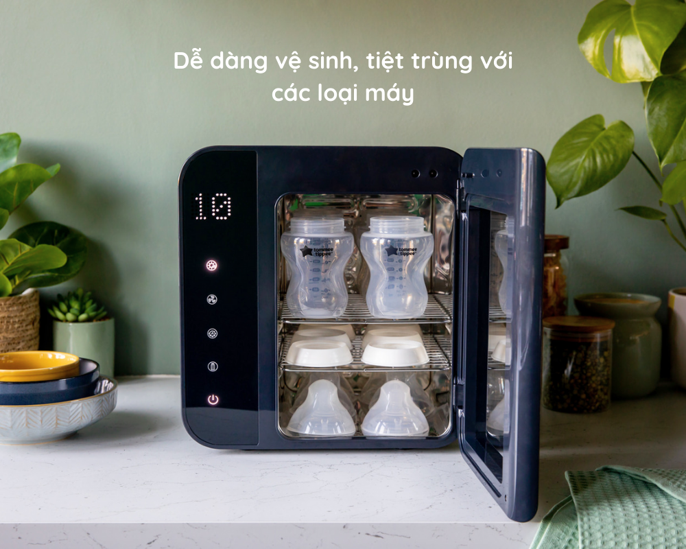 Mô tả Bình Sữa Ty Siêu Mềm Tự Nhiên Tommee Tippee Natural Start PP 340ml, Núm Ty Của Bình 3-6 Tháng - 6