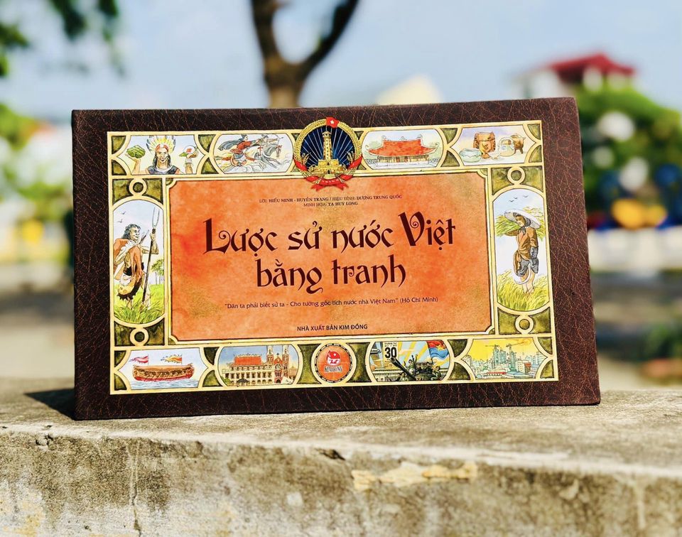 Mô tả Sách - Lược sử nước Việt bằng tranh - 1