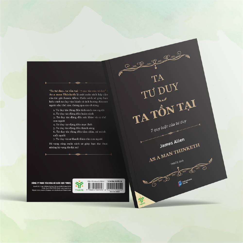 Mô tả Sách - Ta Tư Duy Ta Tồn Tại - Khi Người Ta Tư Duy - 7 Quy Luật Của Tư Duy - YMATE - 1